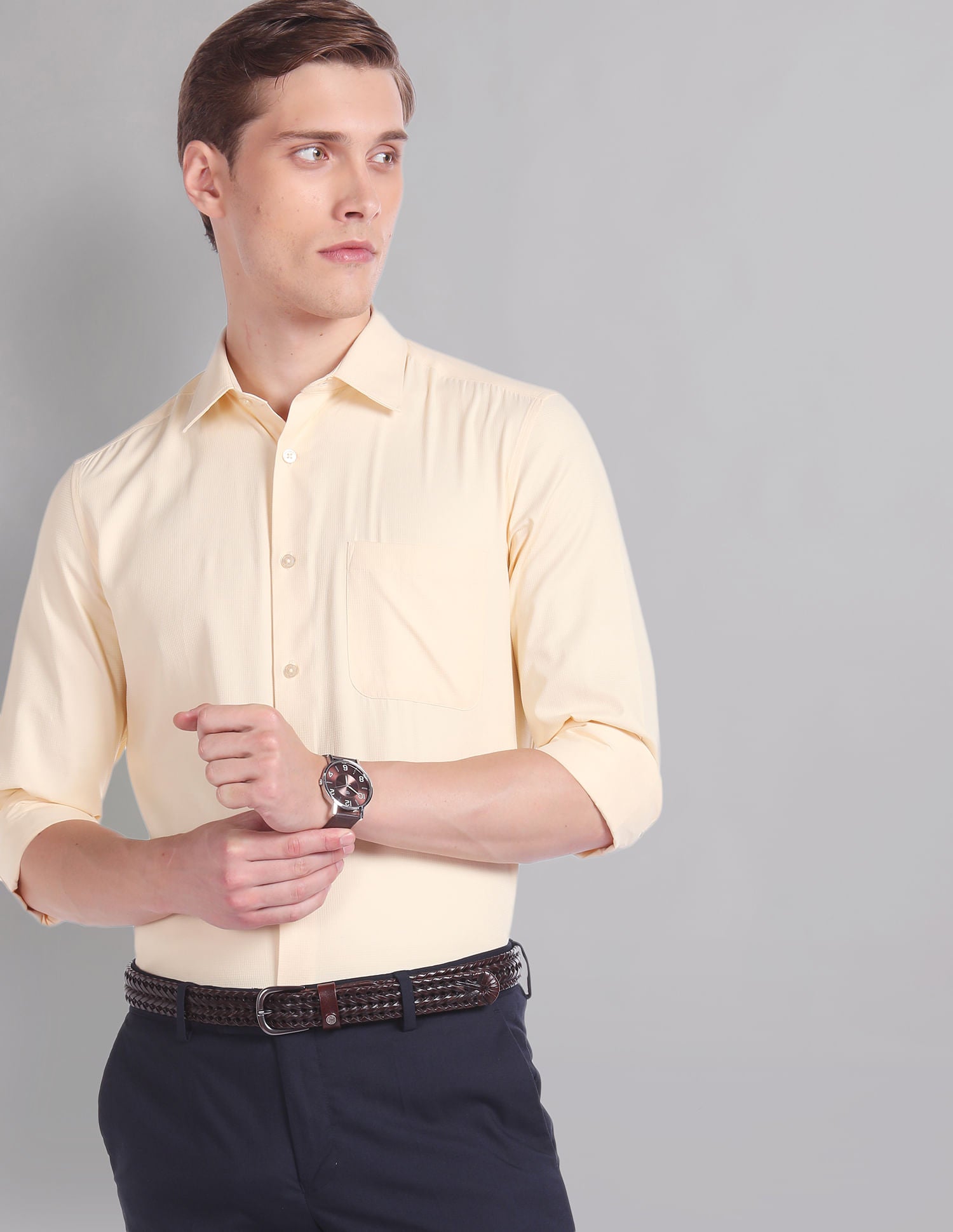 Contemporary Luxe Sartorial Dobby Shirt