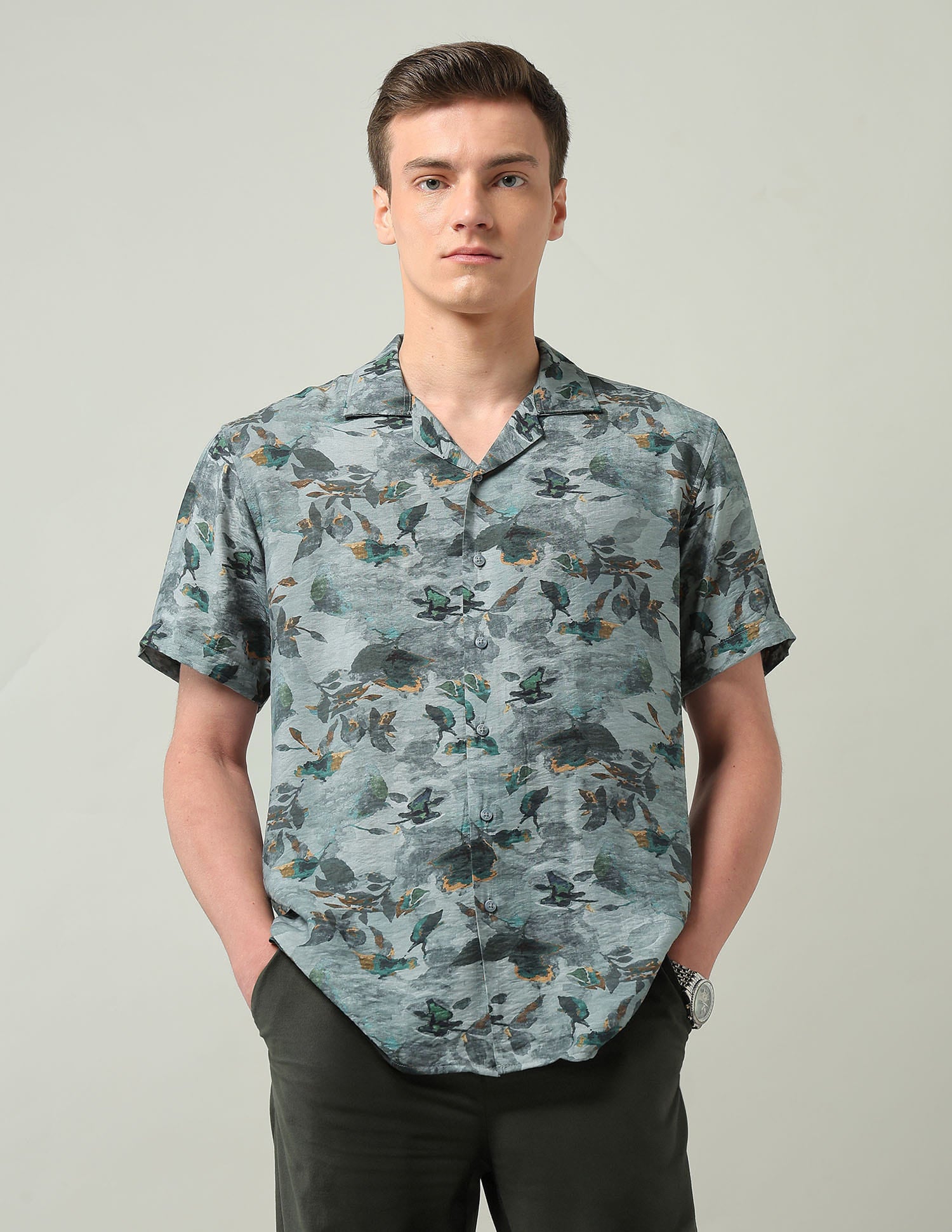 Modern Slim Fit Printed Shirt