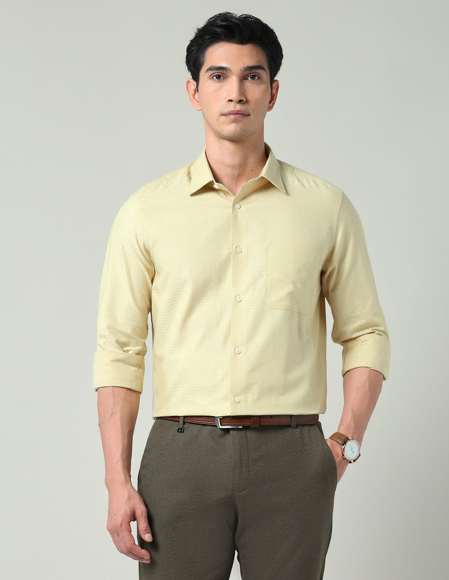 Geometric Printed Regular Fit Shirt