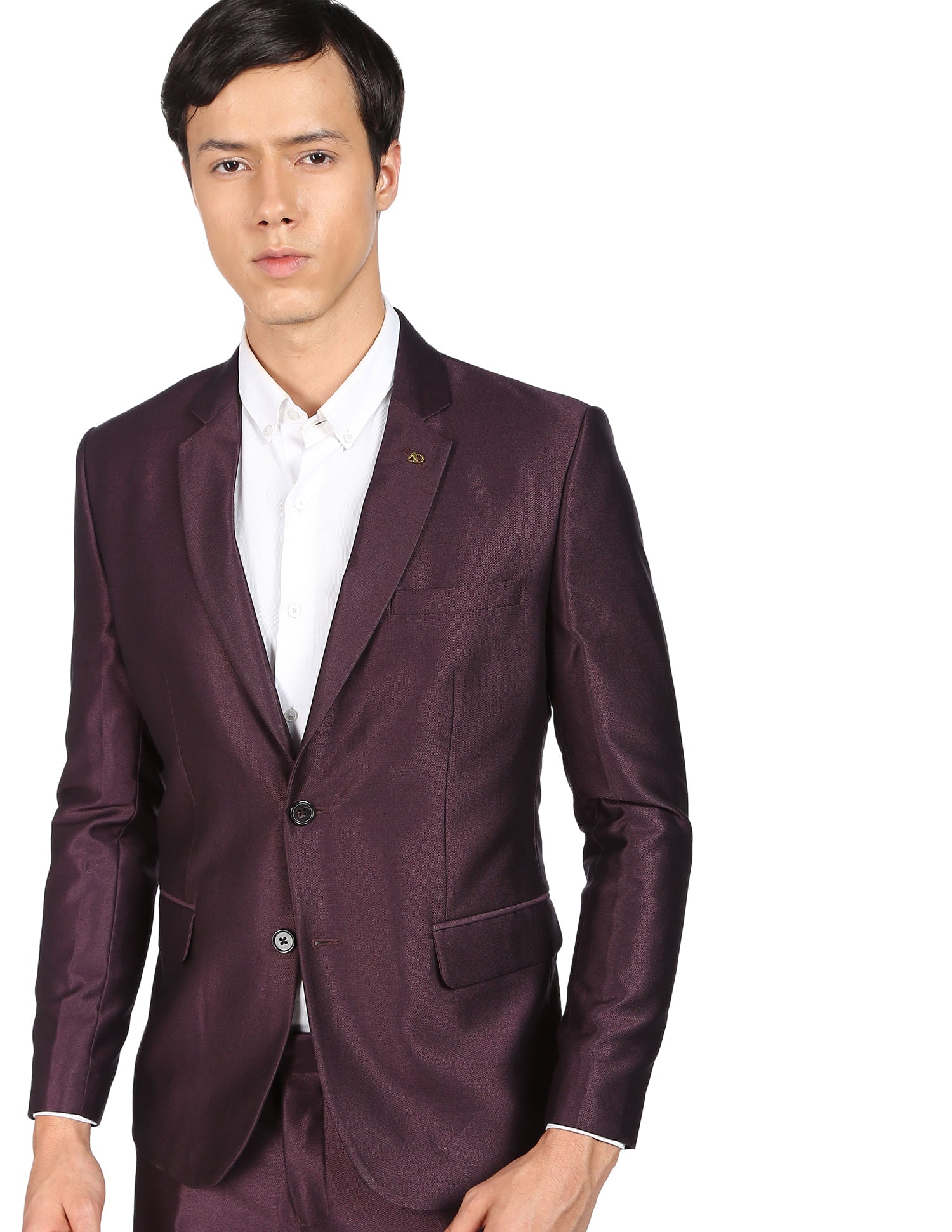 Office Classic Single Breasted Two Piece Suit