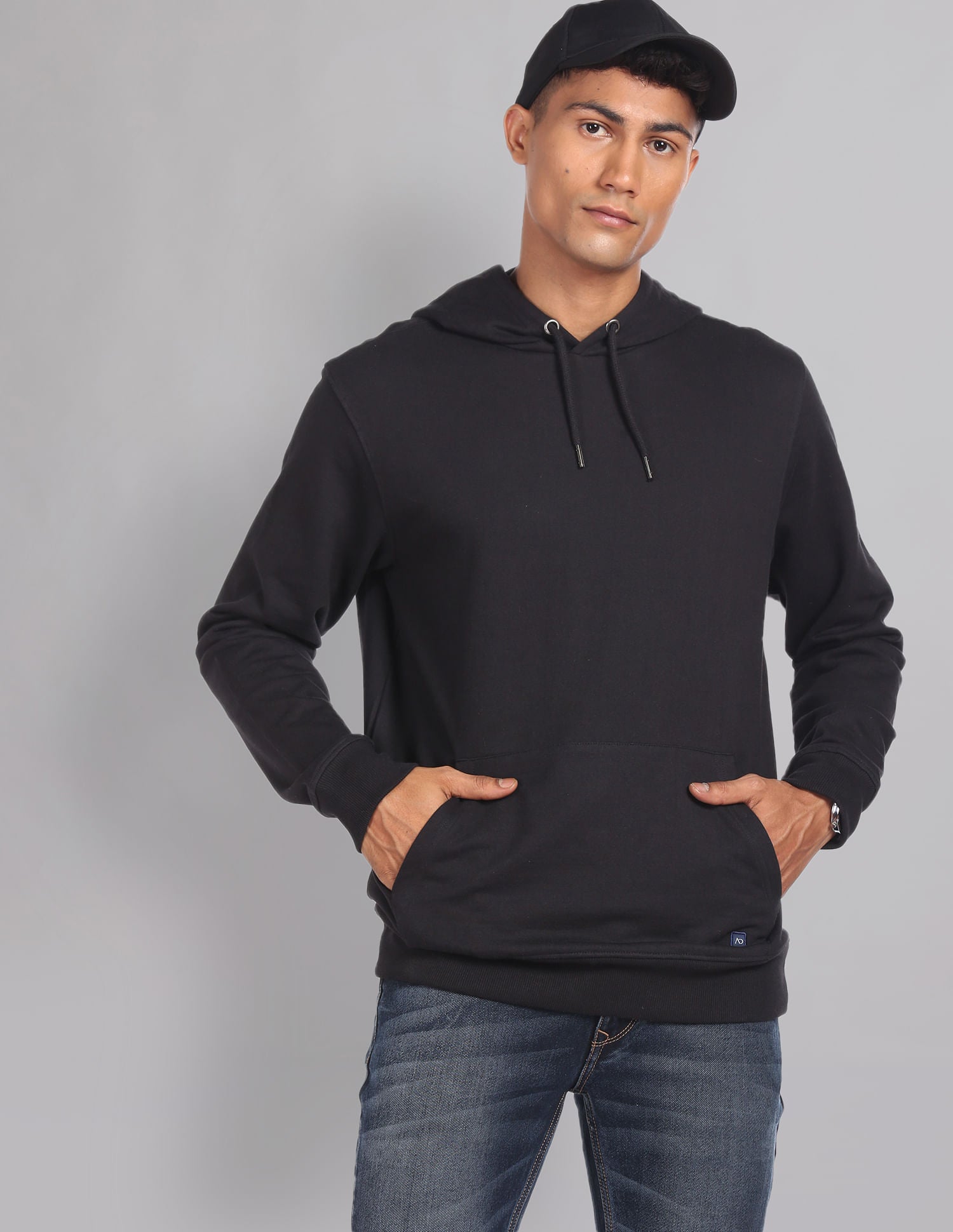 All Day Adventure Embroidered Moistex Hooded Sweatshirt