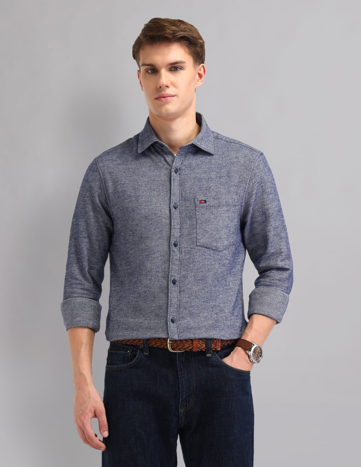 Classic Modern Slim fit Twill Shirt