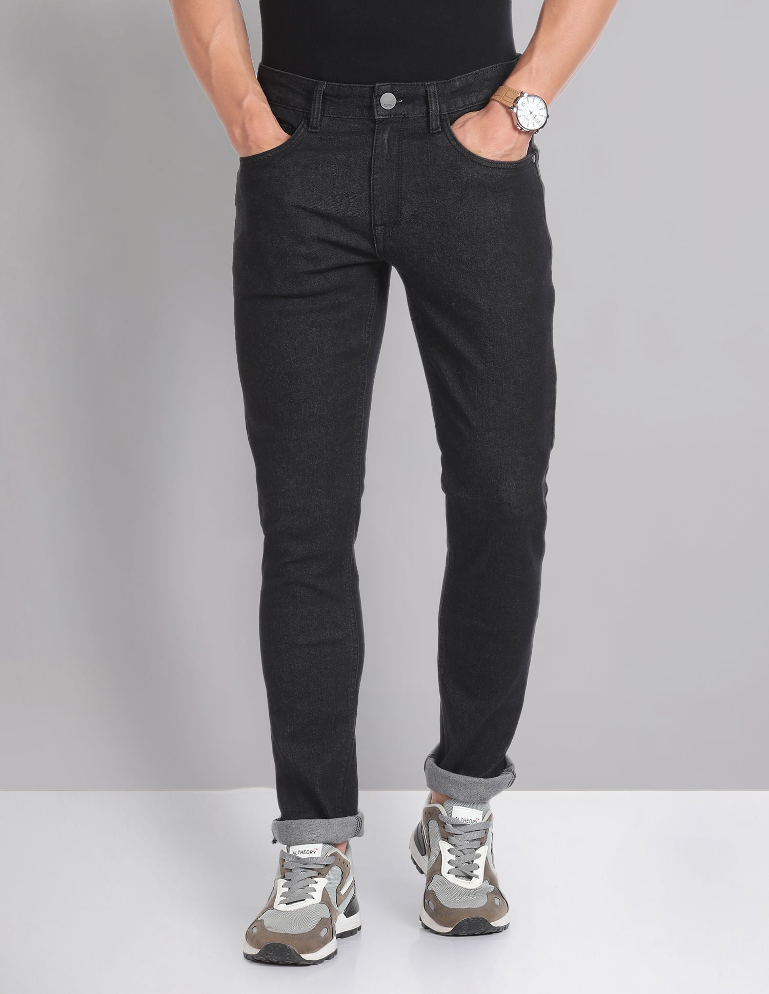 Refined Mid Rise Skinny Fit Jeans