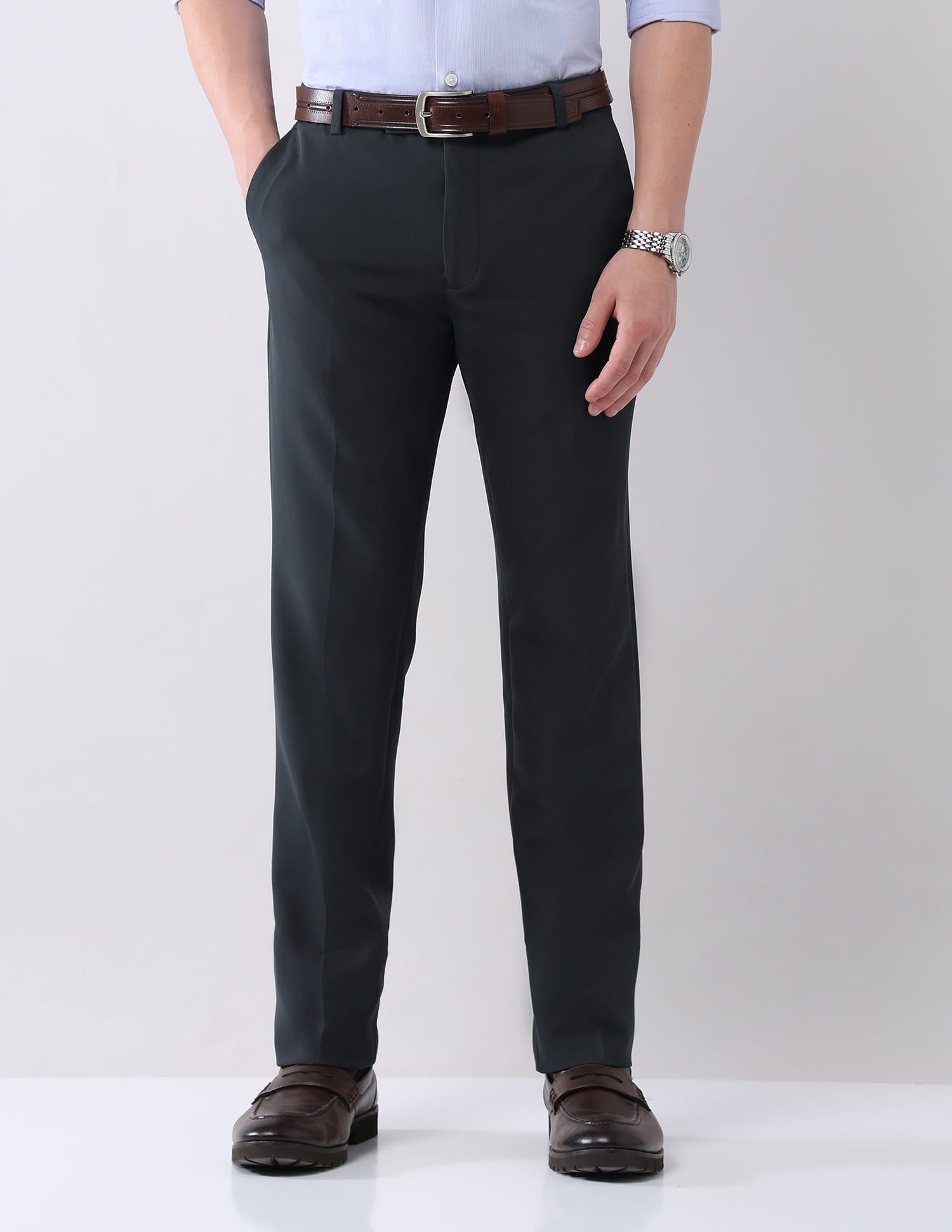 Office Hour Modern Slim Fit Formal Trousers