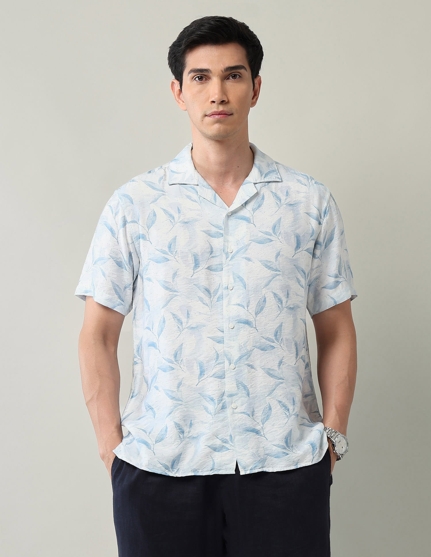 Modern Slim Fit Printed Shirt