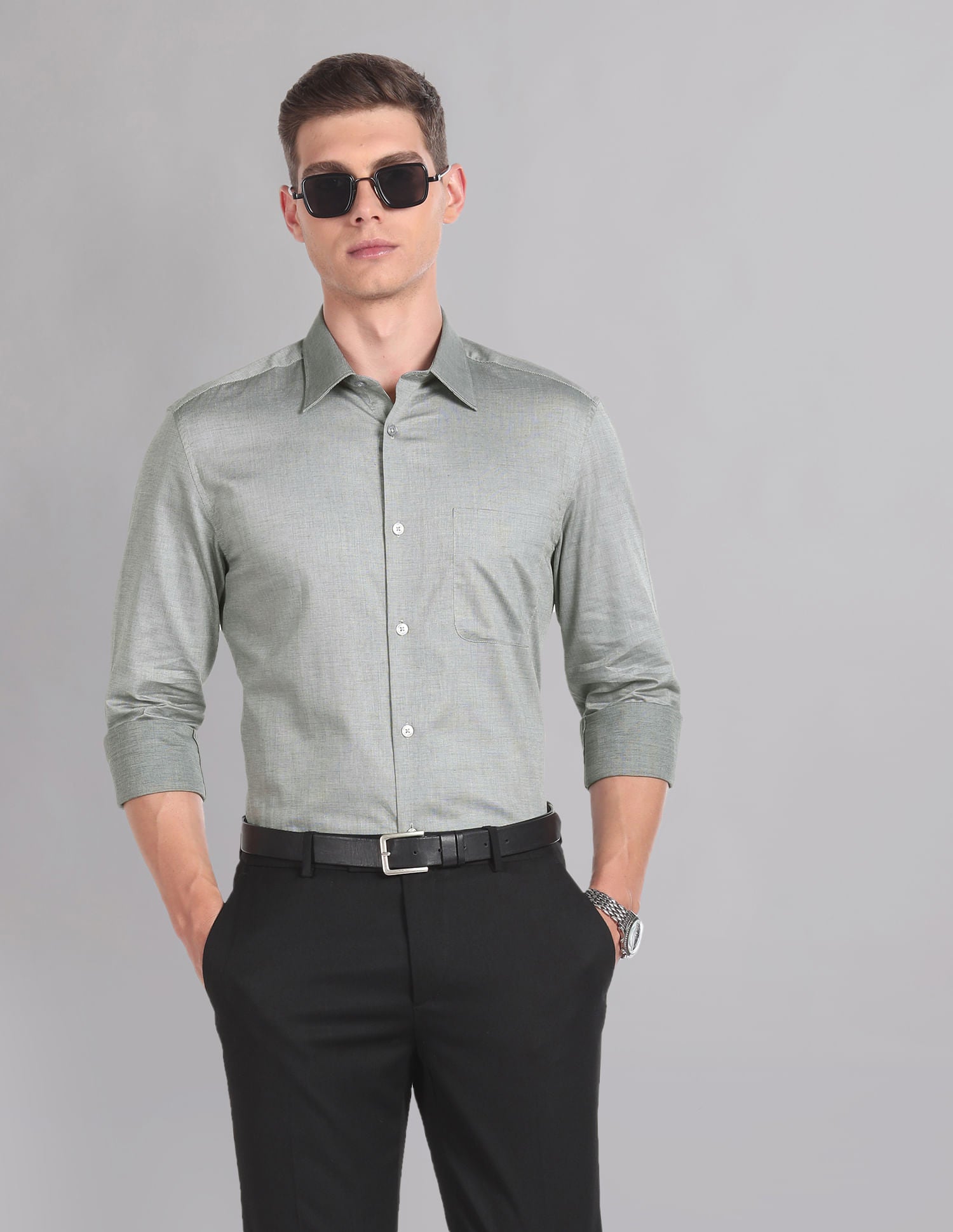 Dobby Sartorial Formal Shirt