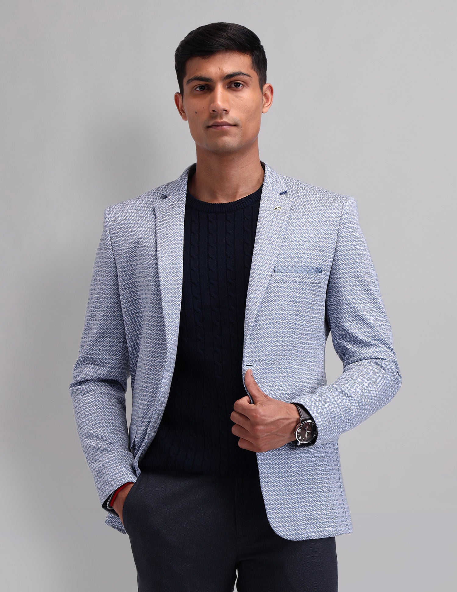 Wardrobe Essential Tailored Fit Single Breasted Blazer