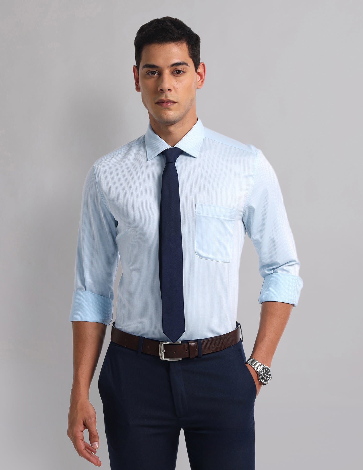 Everyday Staple Graph Check Cotton Shirt
