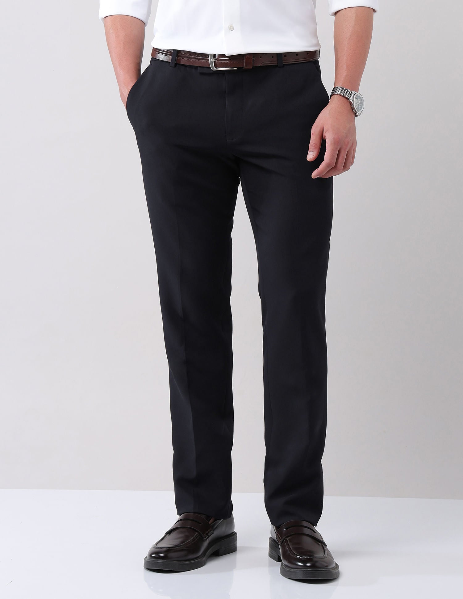 Office Hour Modern Slim Fit Formal Trousers
