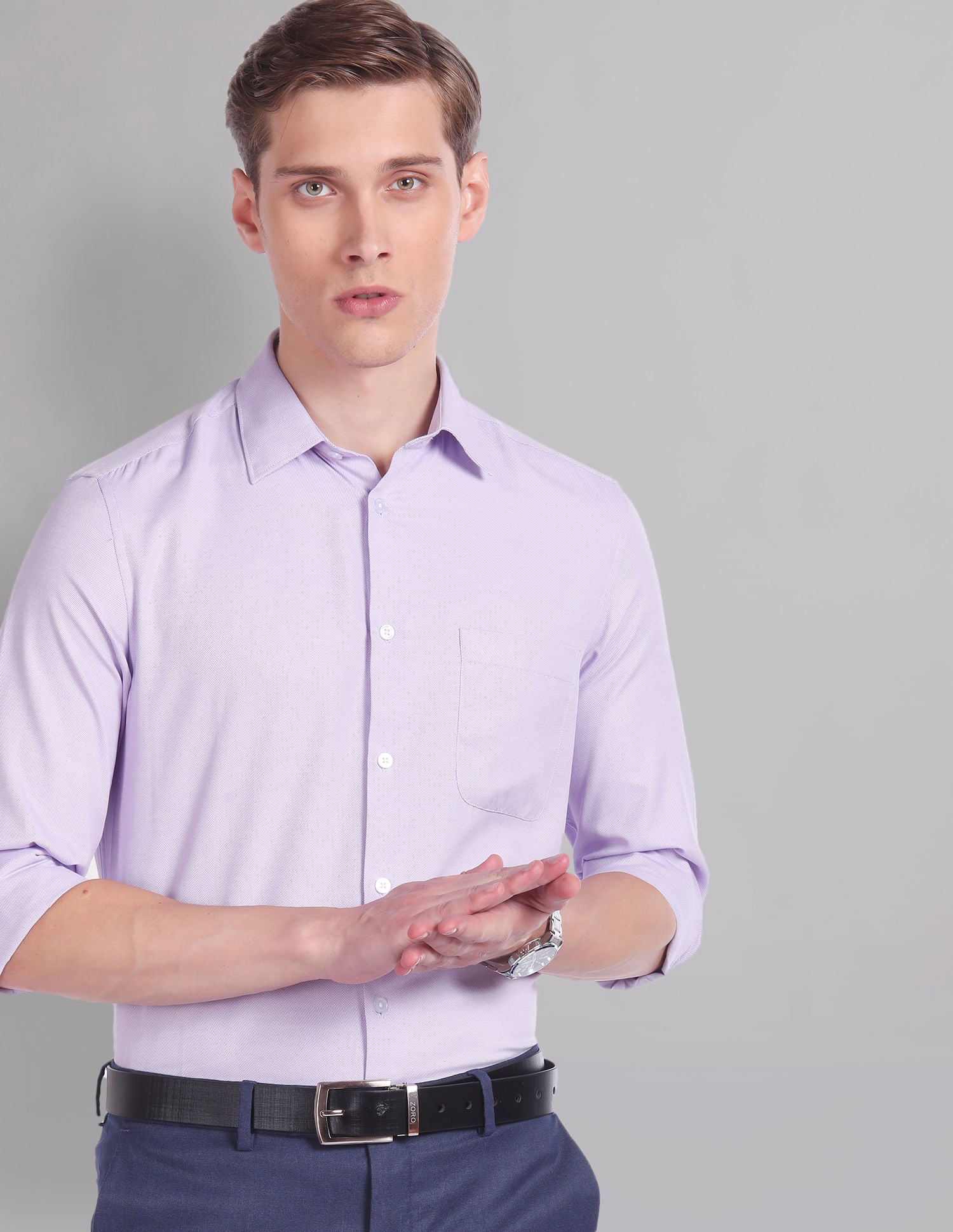 Contemporary Luxe Sartorial Dobby Shirt