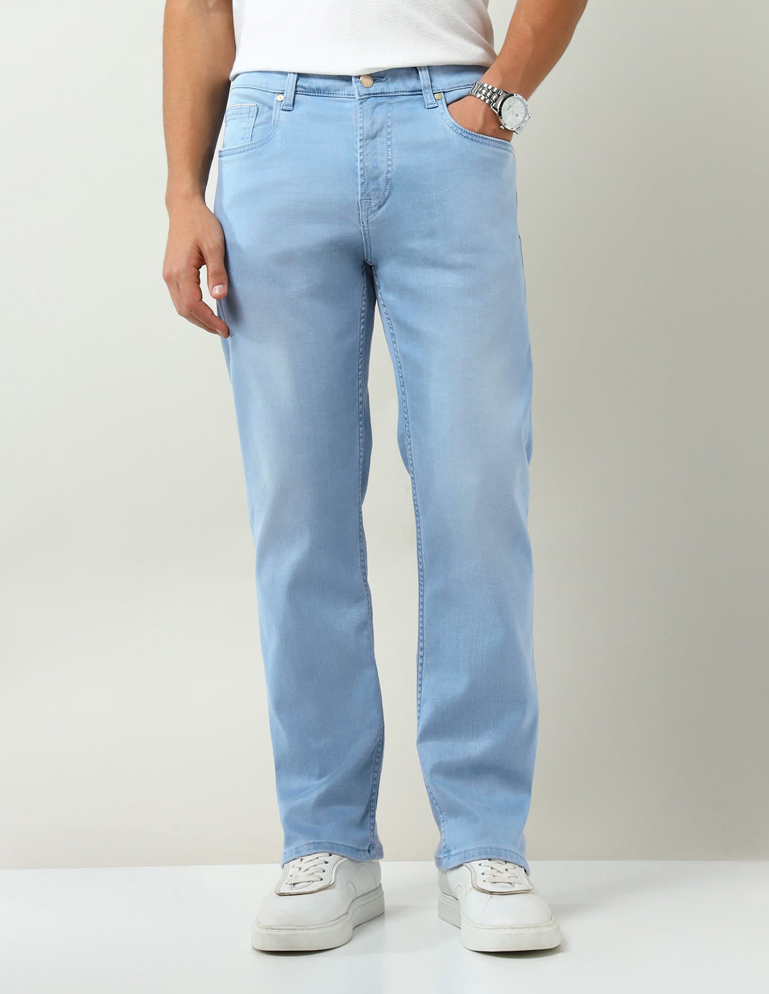 Mid Rise Comfort Slim Fit Jeans