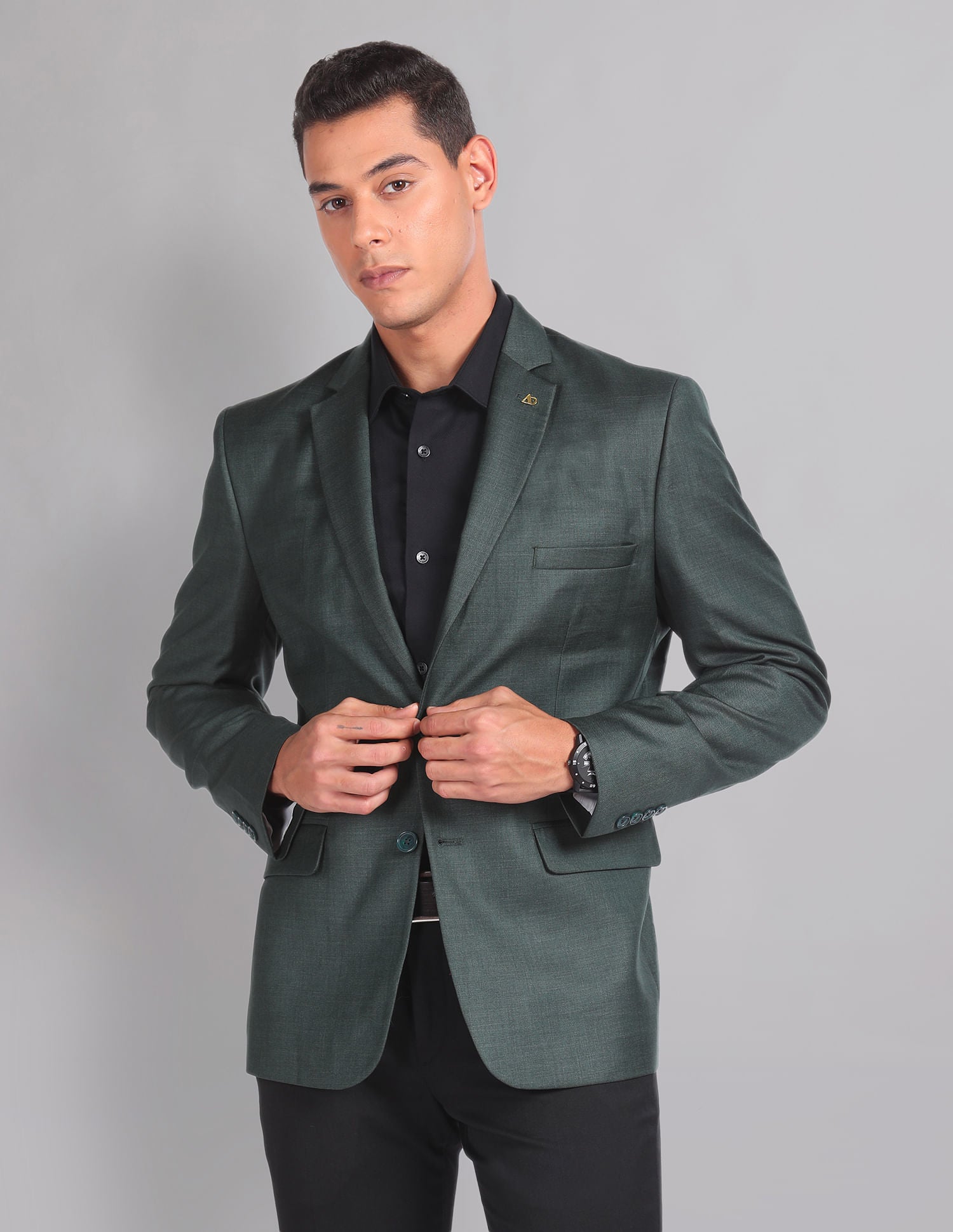 Casual Sartorial Heathered Blazer