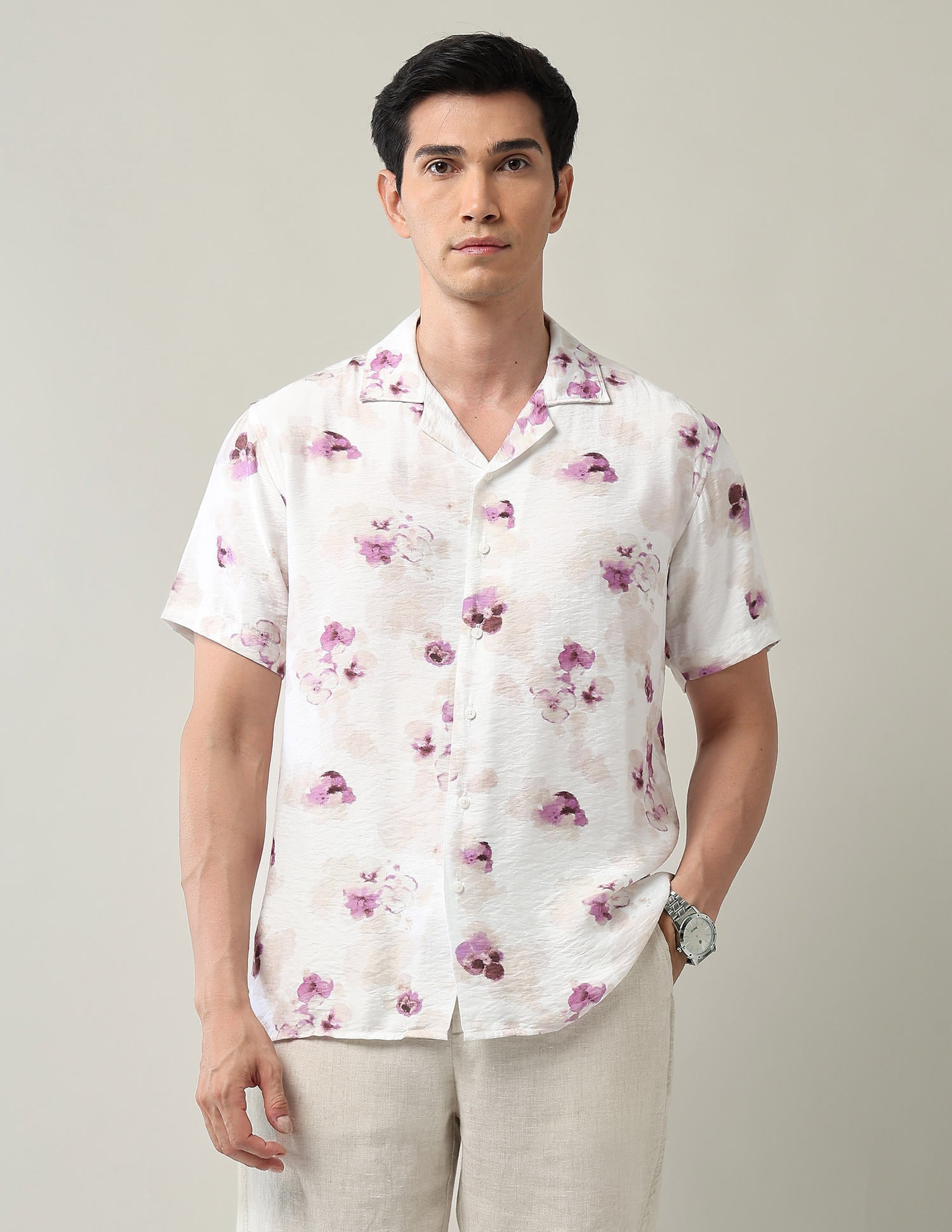 Modern Slim Fit Printed Shirt