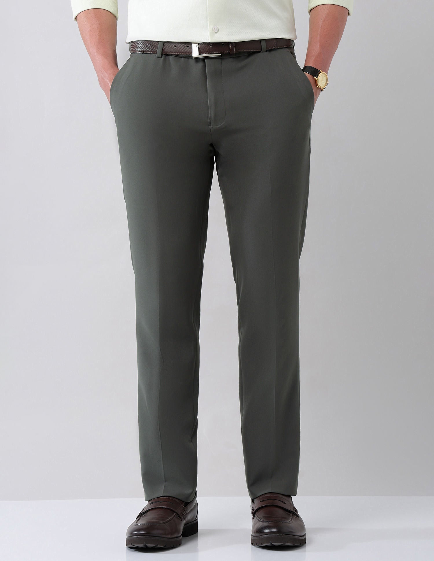 Office Hour Modern Slim Fit Formal Trousers