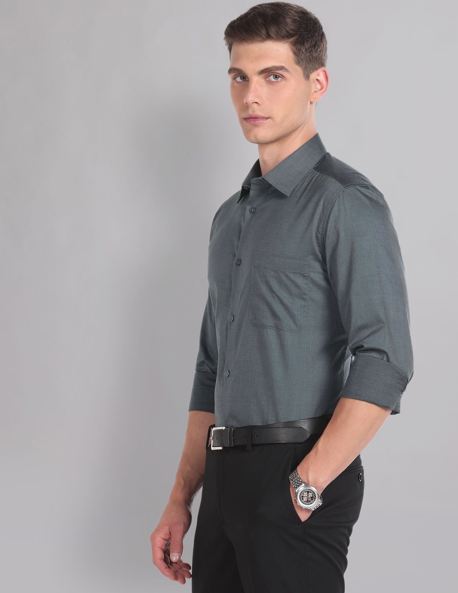 Dobby Sartorial Formal Shirt