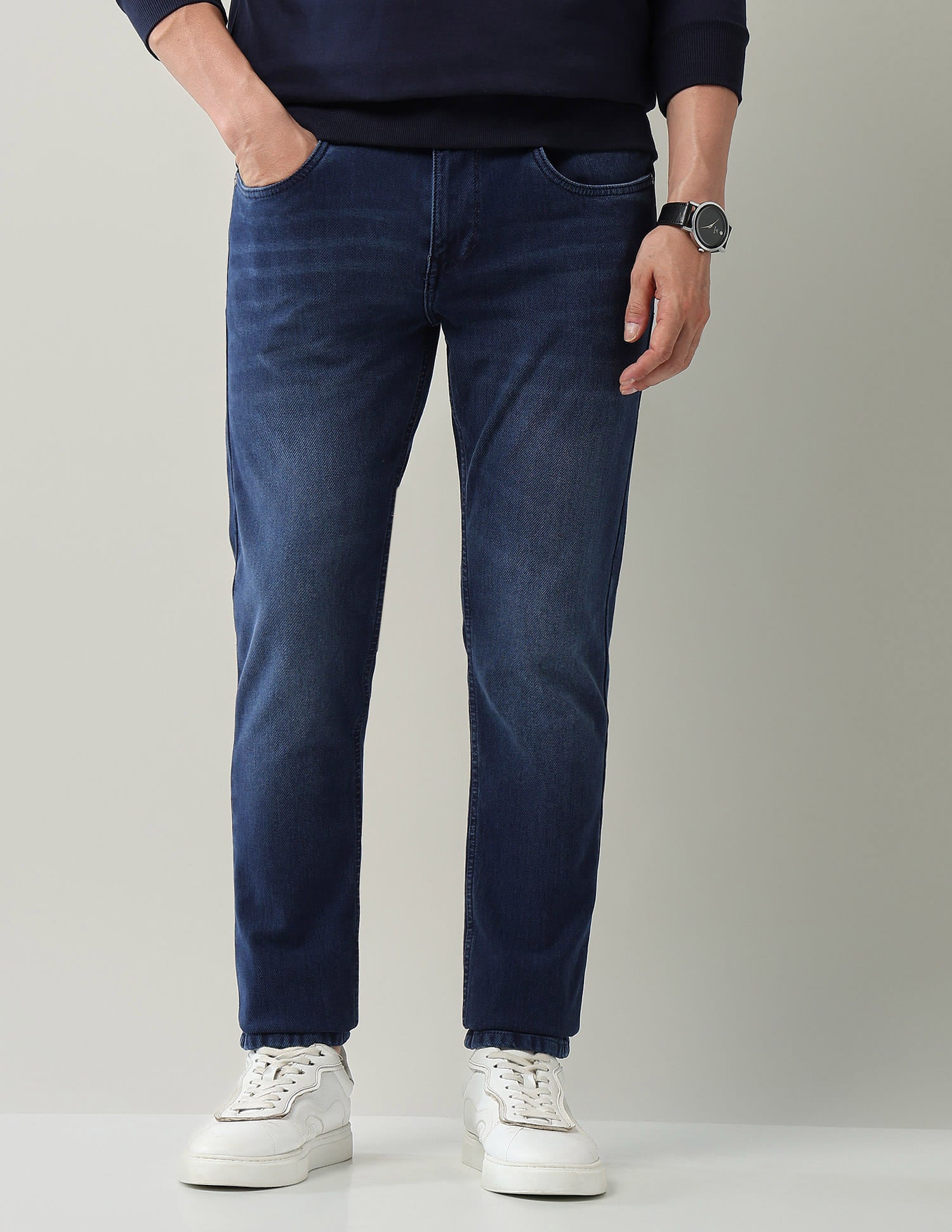 Mid Rise Slim Fit Jeans