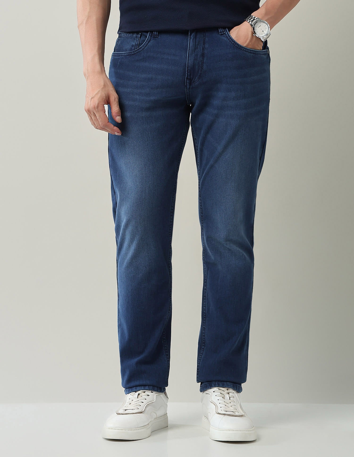 Mid Rise Slim Fit Jeans