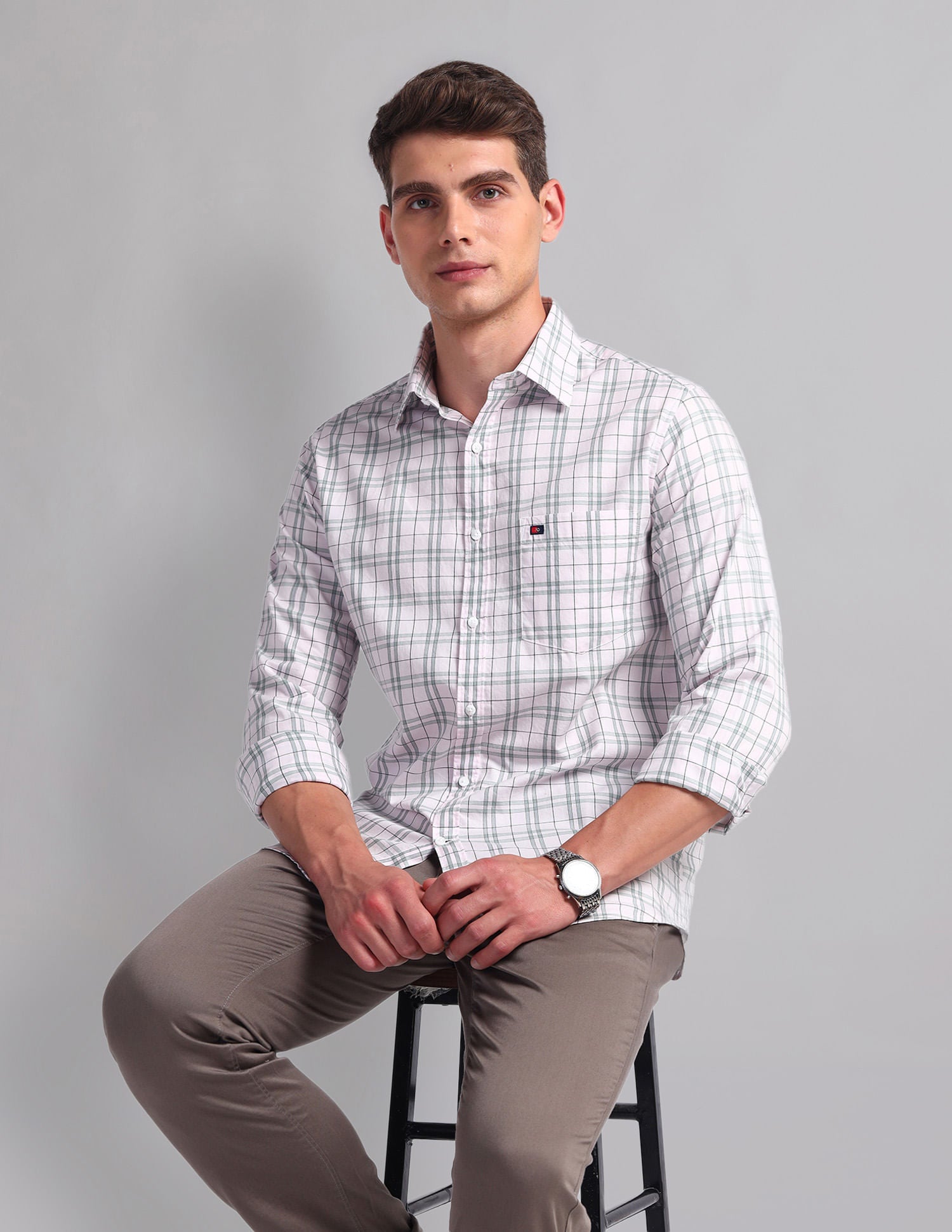 Tartan Check Cotton Shirt