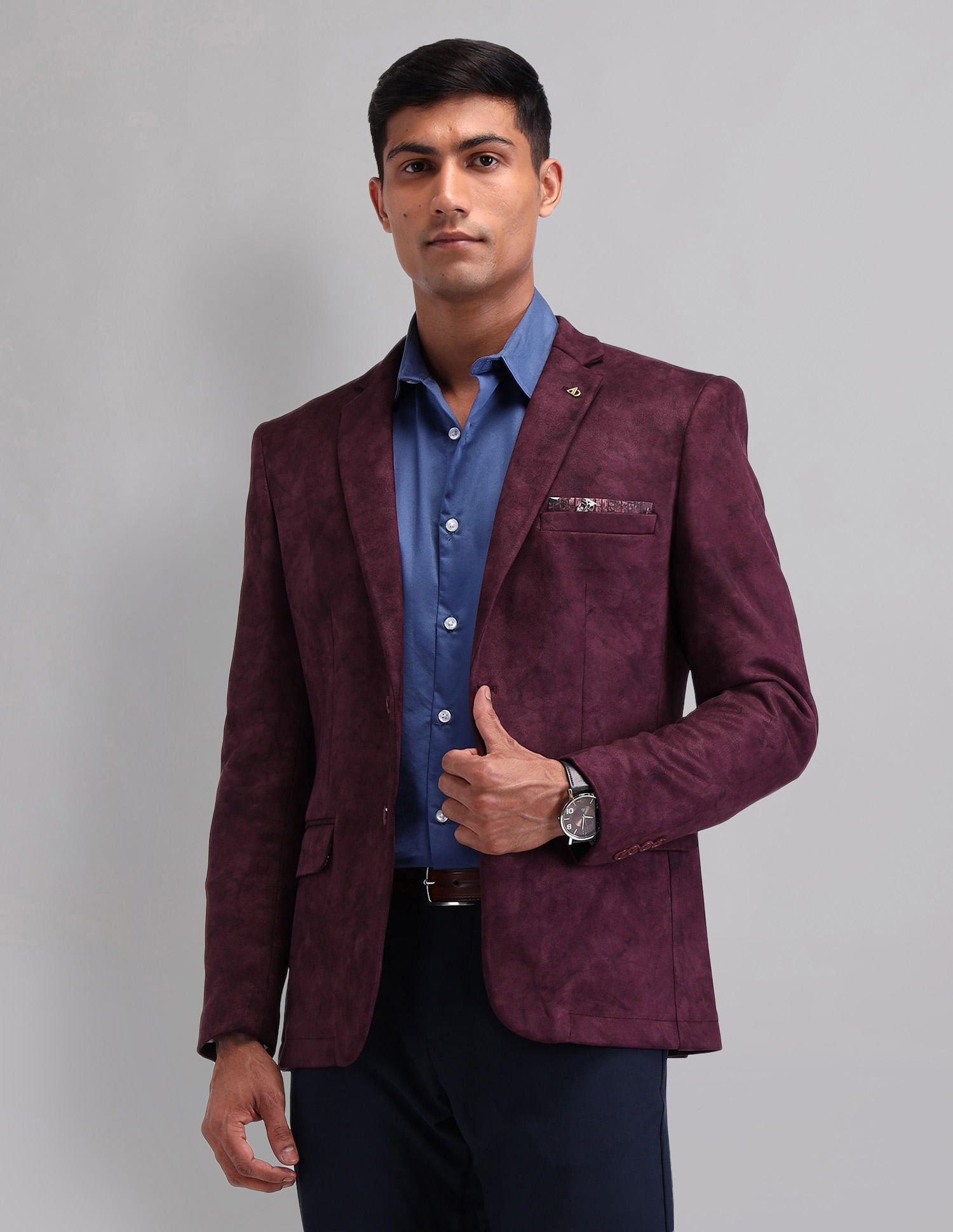 Wardrobe Essential Tailored Fit Single Breasted Blazer
