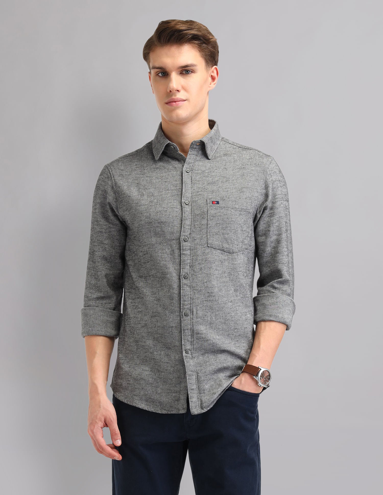 Classic Modern Slim fit Twill Shirt