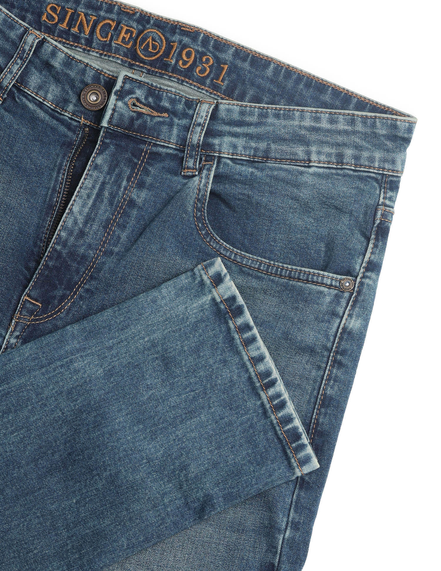 Solid Skinny Fit Jeans