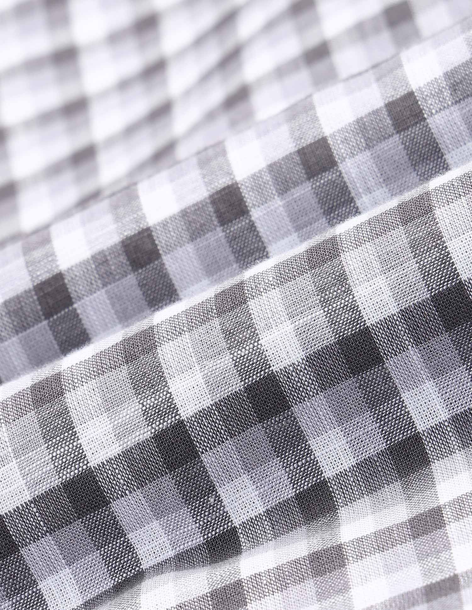 City Chronicles Modern Slim Fit Tartan Checked Shirt