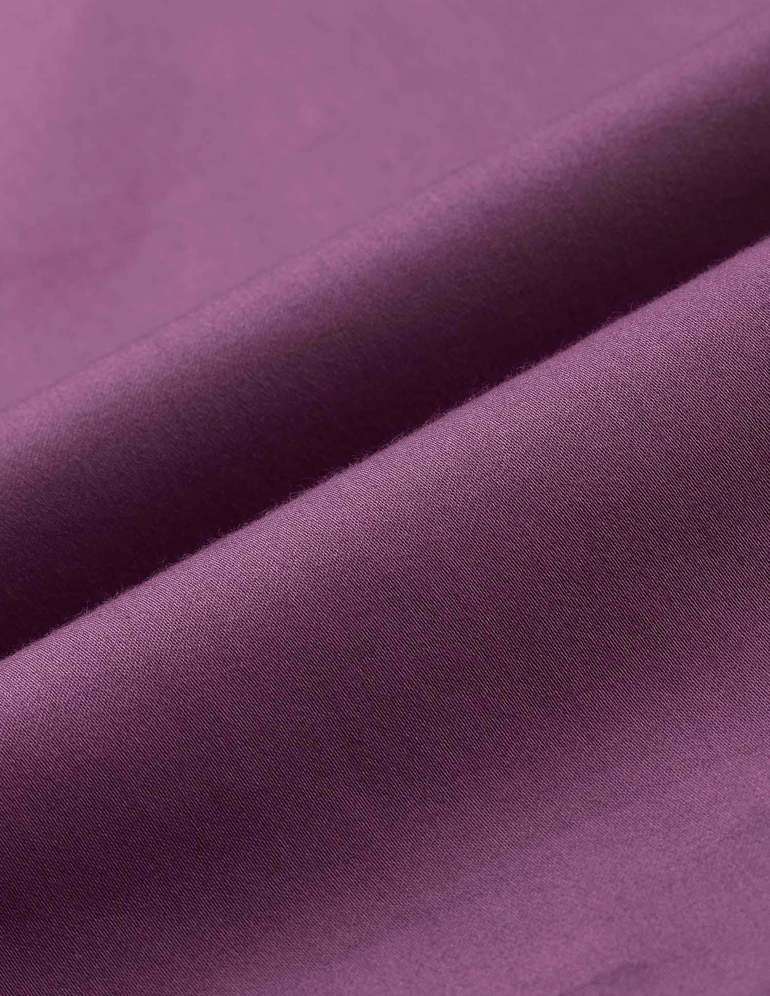 Slim Fit Satin Solid Shirt