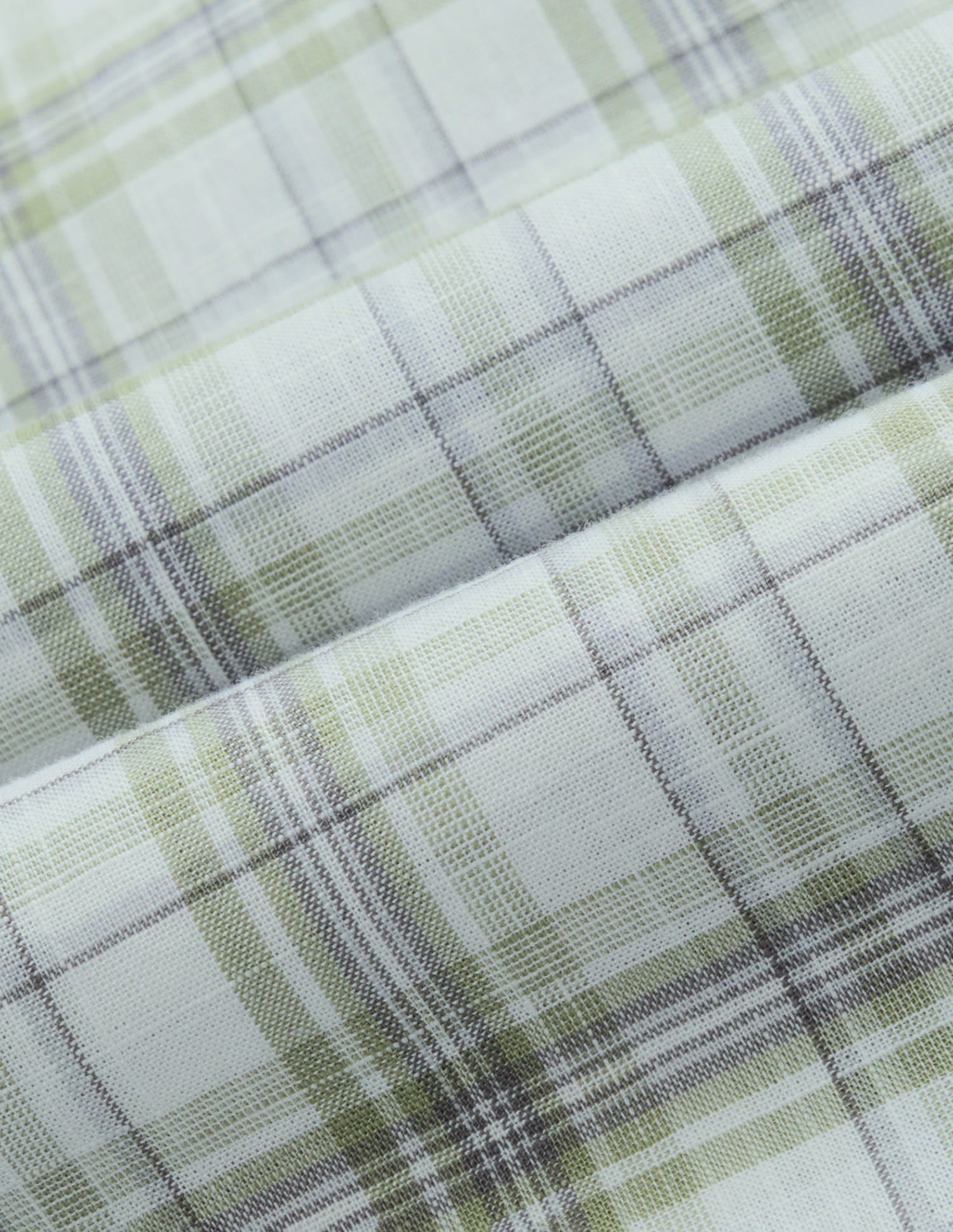 Green Tartan Checked Regular Fit Shirt