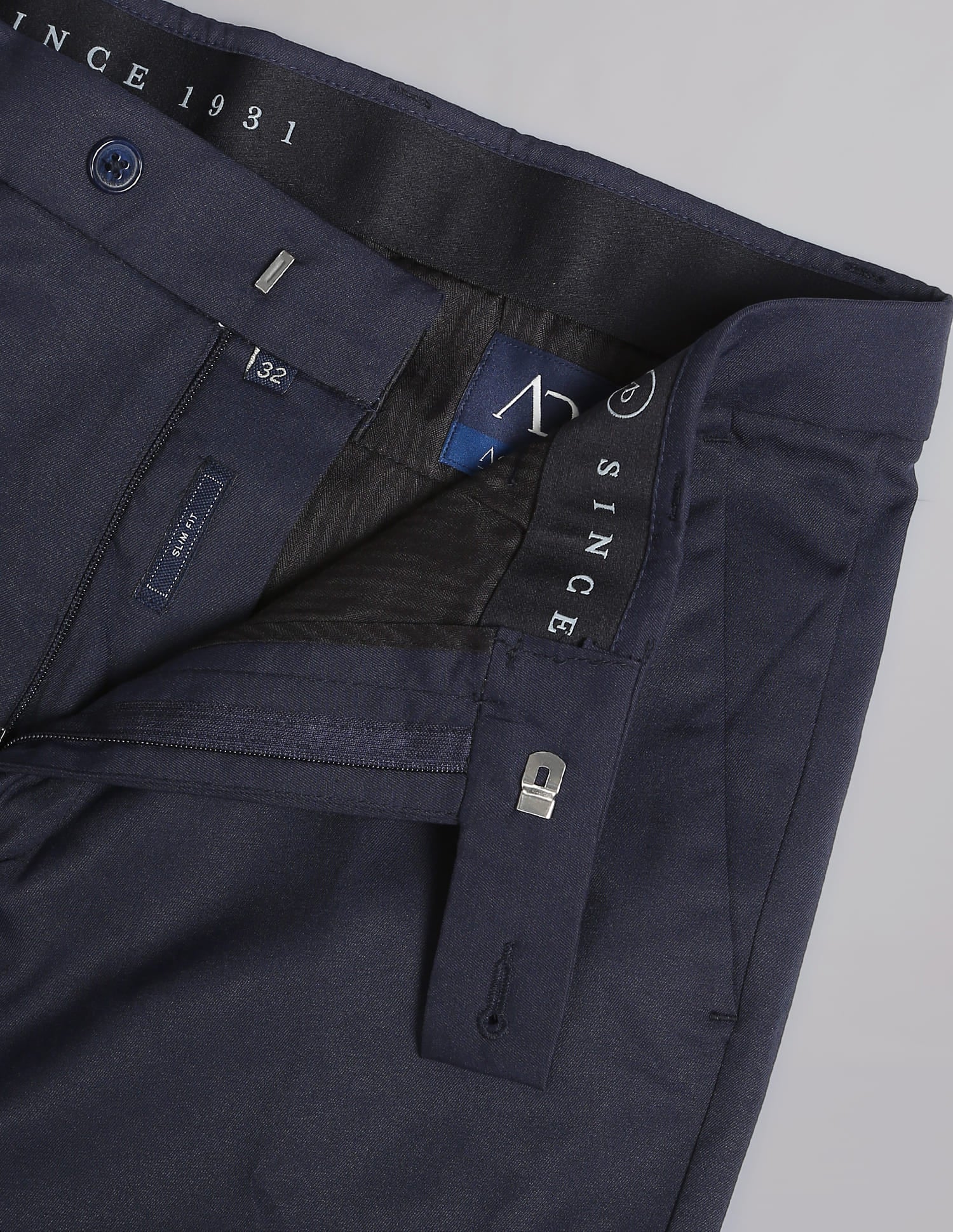Blue Mens Trouser