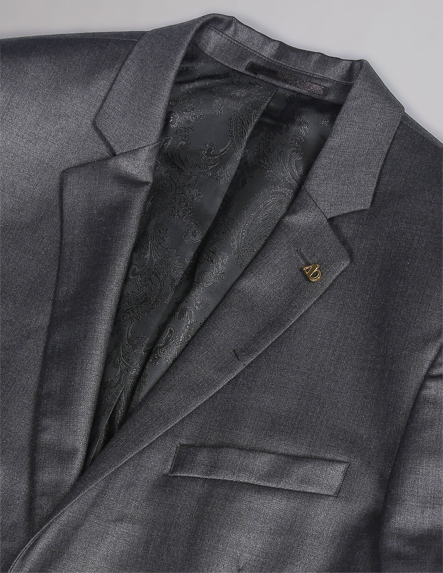 Sleek & Heathered Tailored Fit Blazer