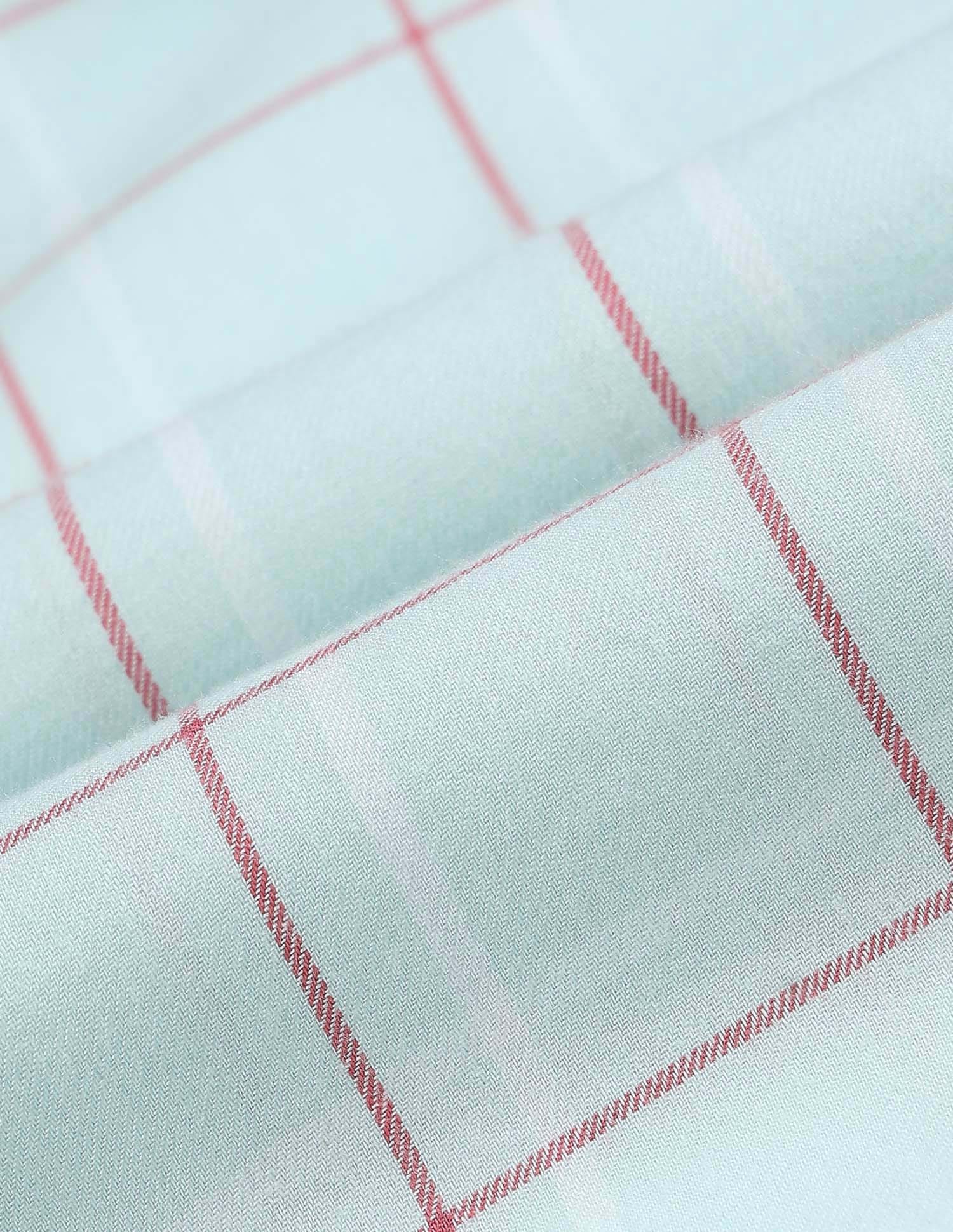 Modern Slim Fit Checked Shirt