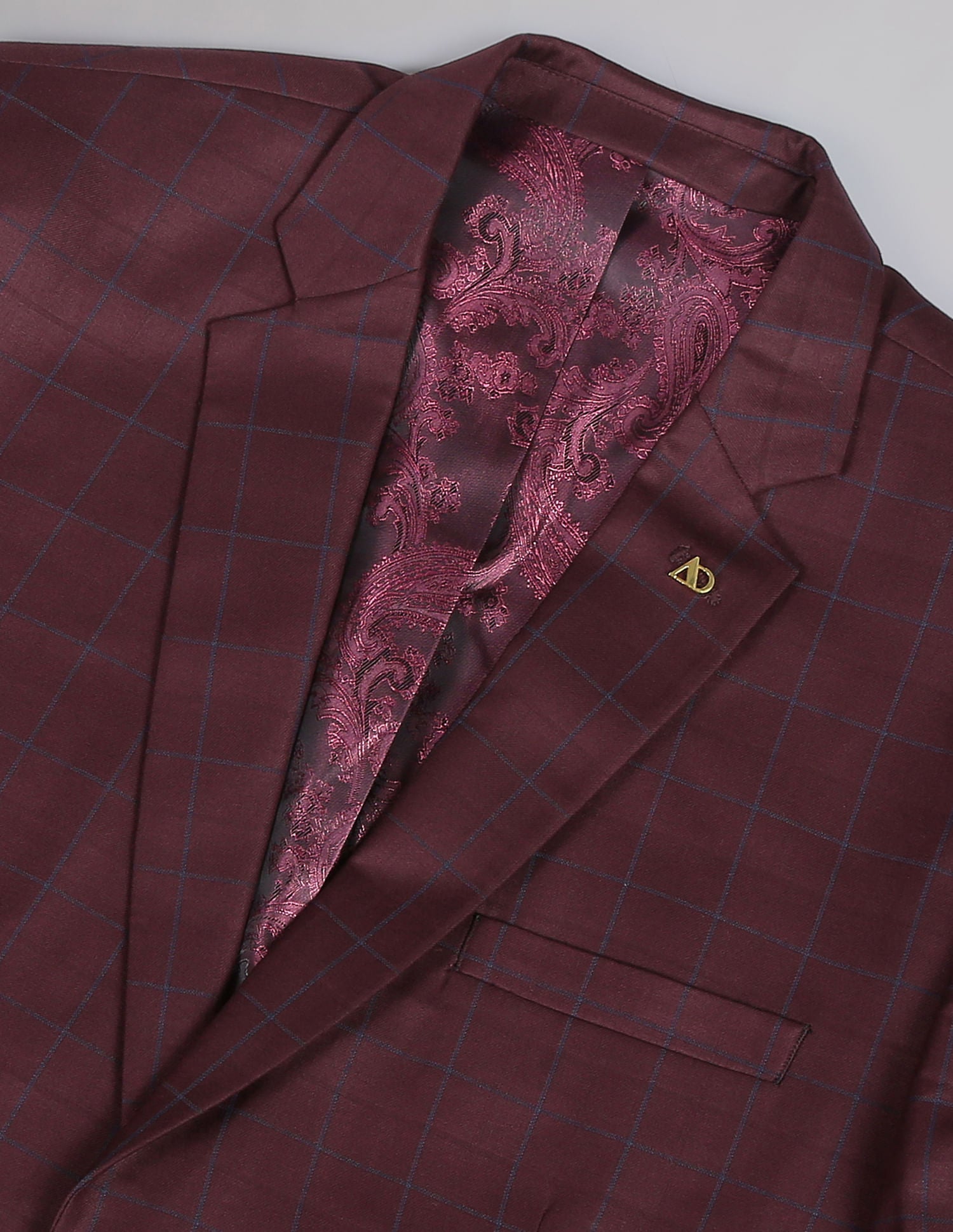 Tattersall Check Twill Blazer