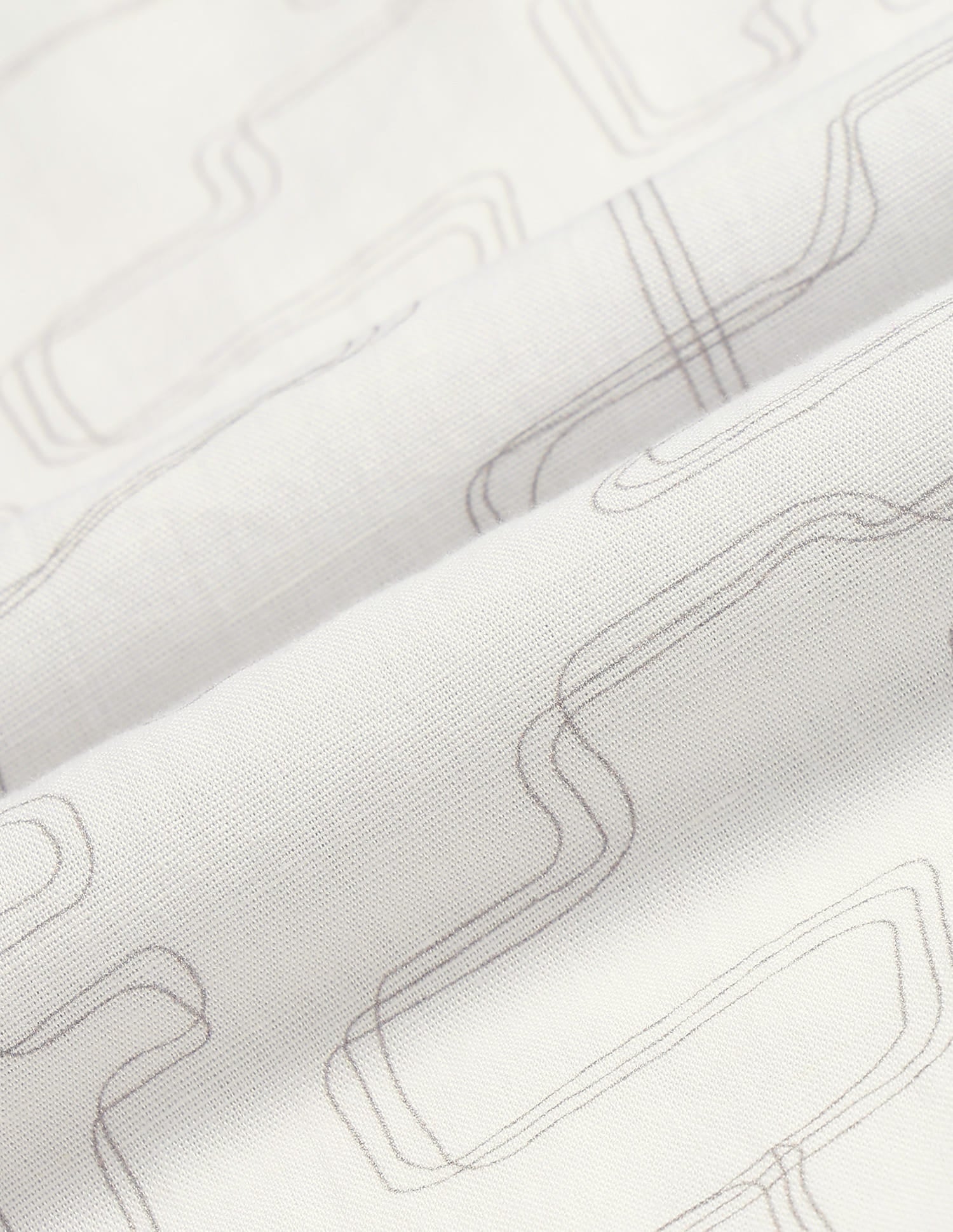 Geometric Printed Slim Fit Shirt