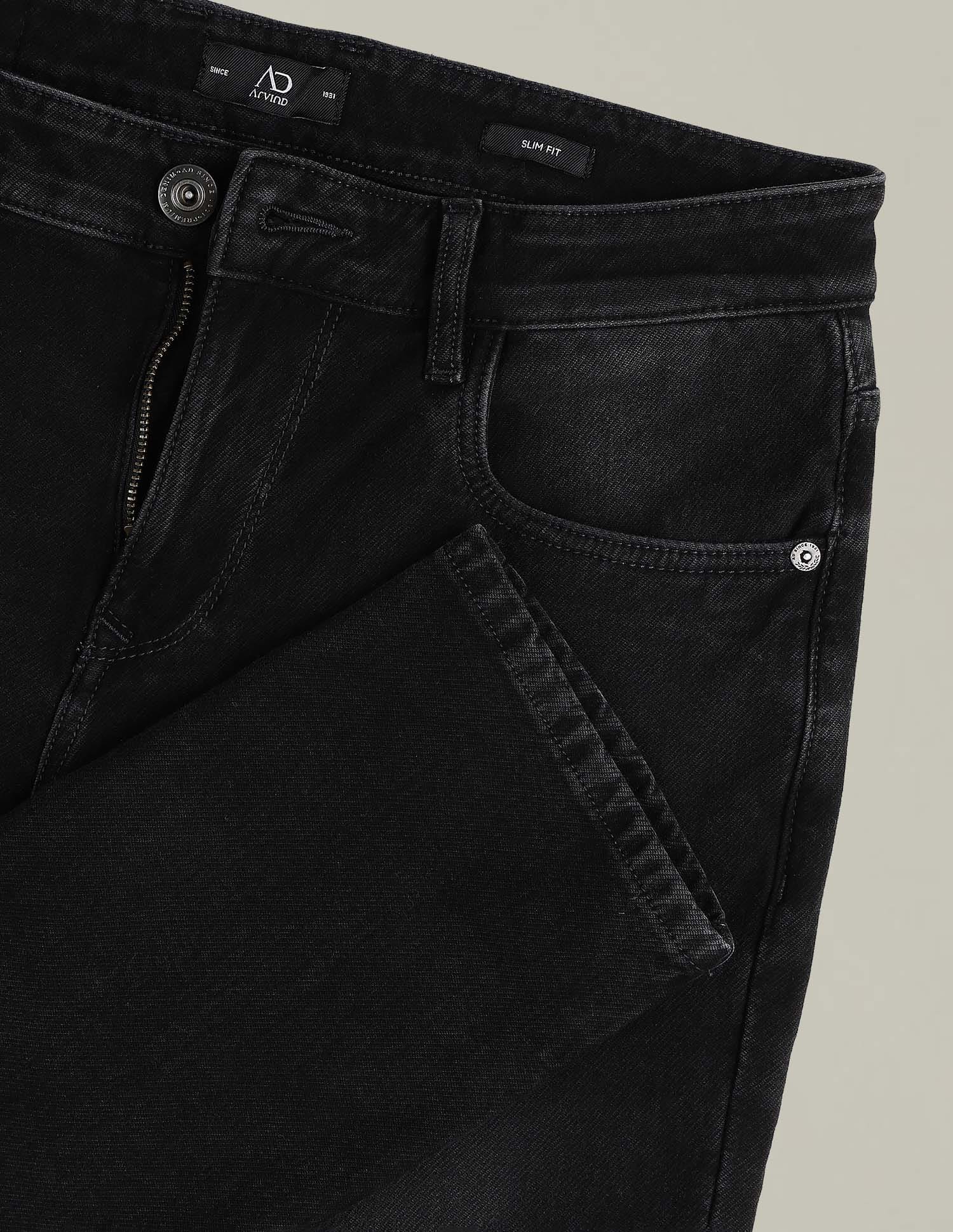 Mid Rise Slim Fit Jeans