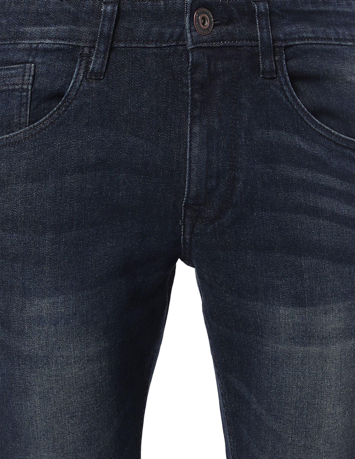 Slim Fit Mid Rise Jeans