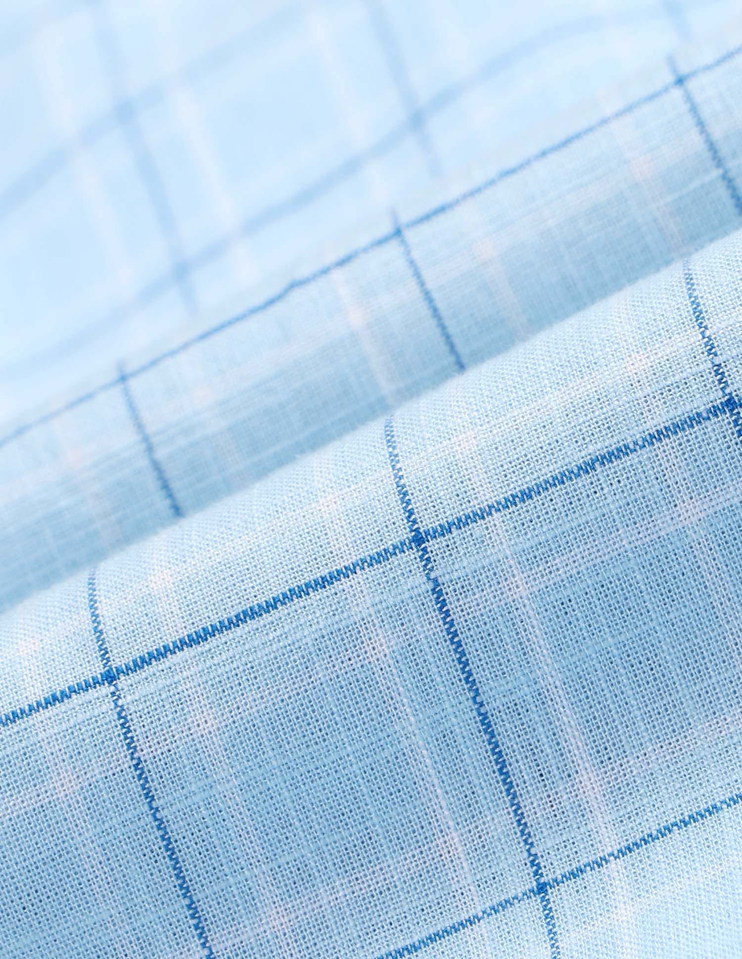City Chronicles Modern Slim Fit Tartan Checked Shirt
