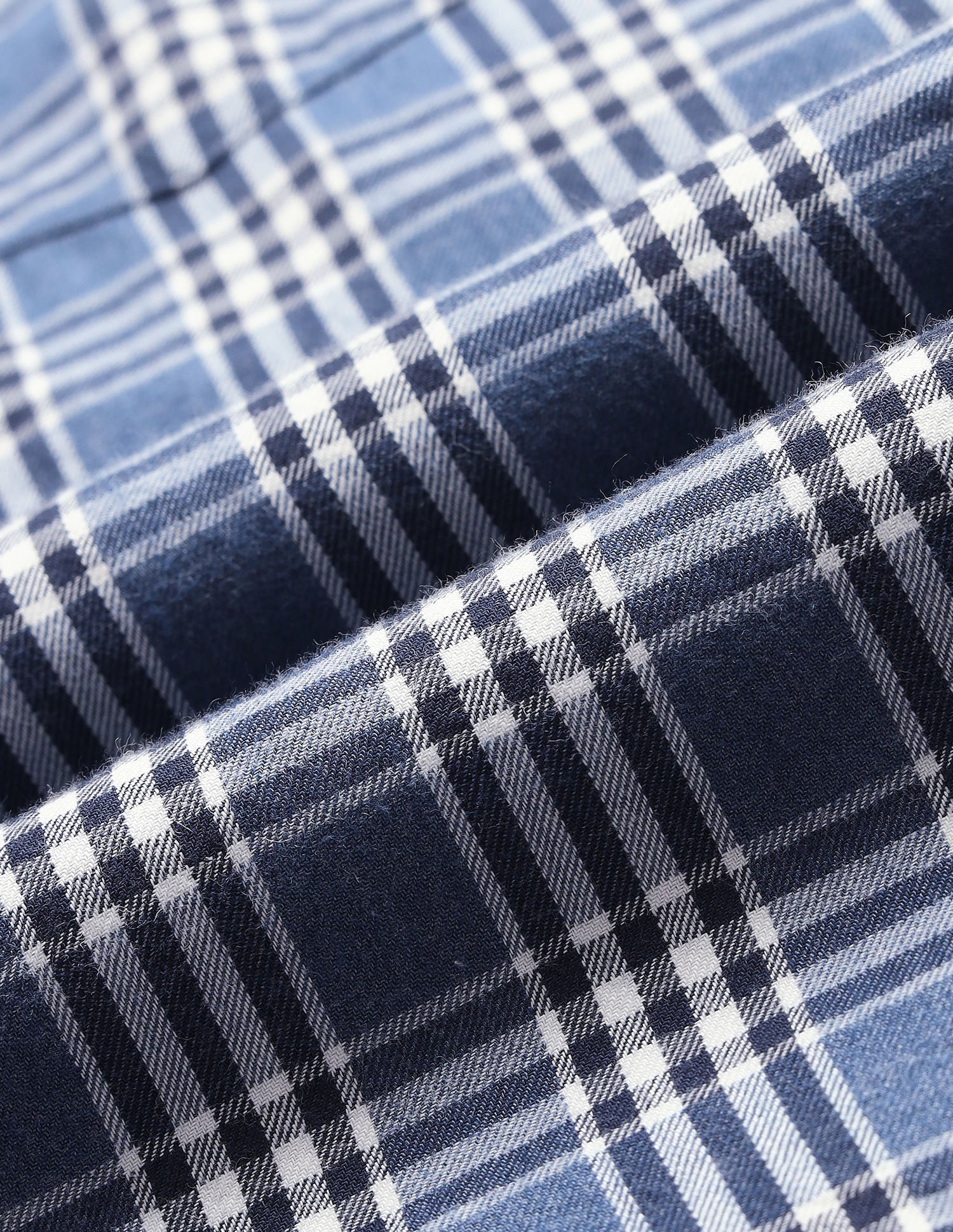 Stylish Twill Plaid Check Shirt