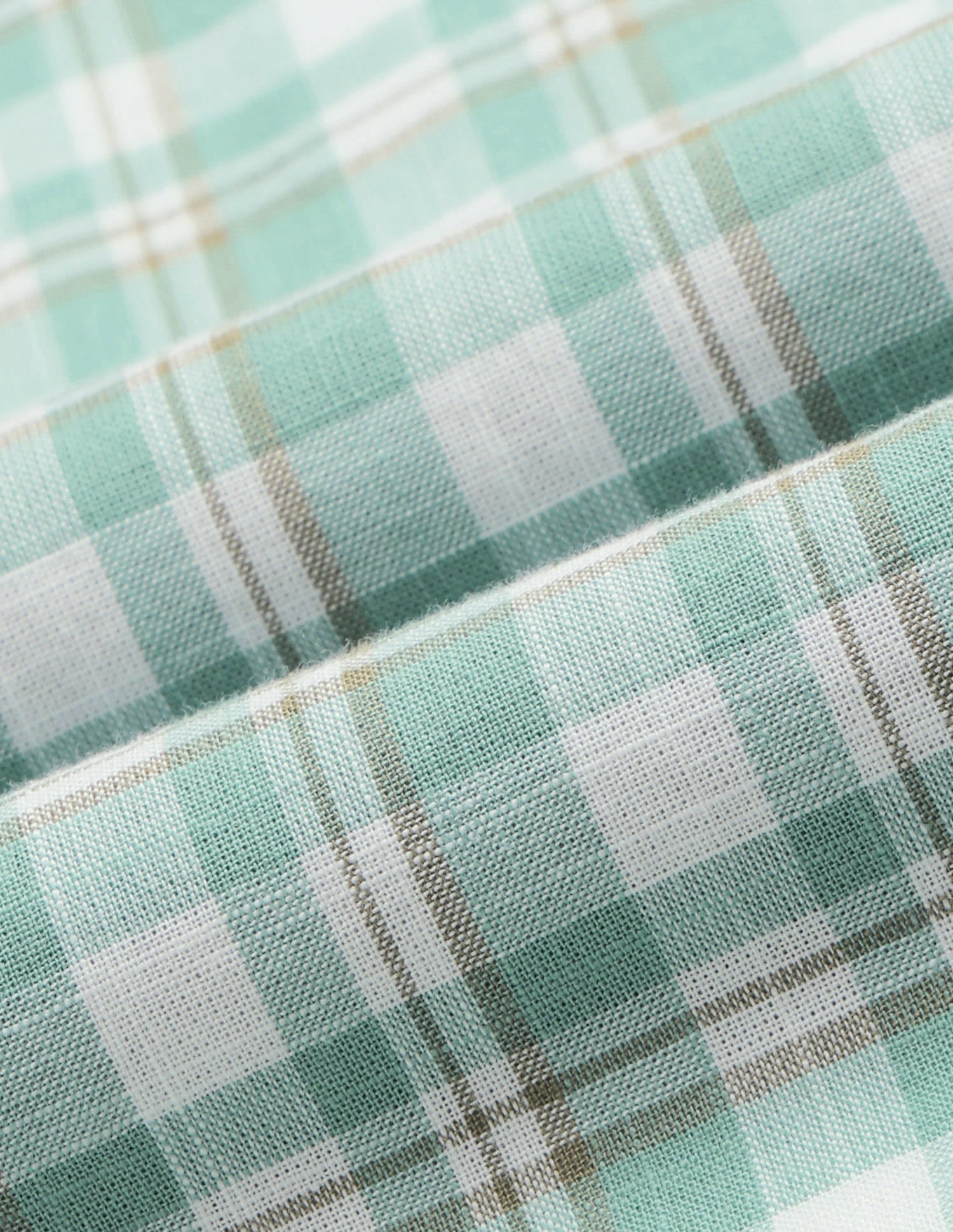 Green Tartan Checked Regular Fit Shirt