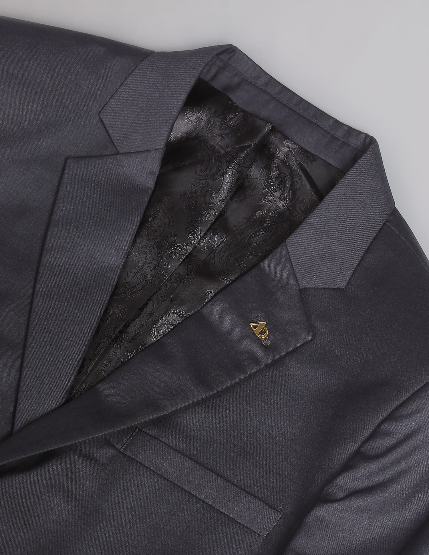Solid Twill Weave Formal Blazer