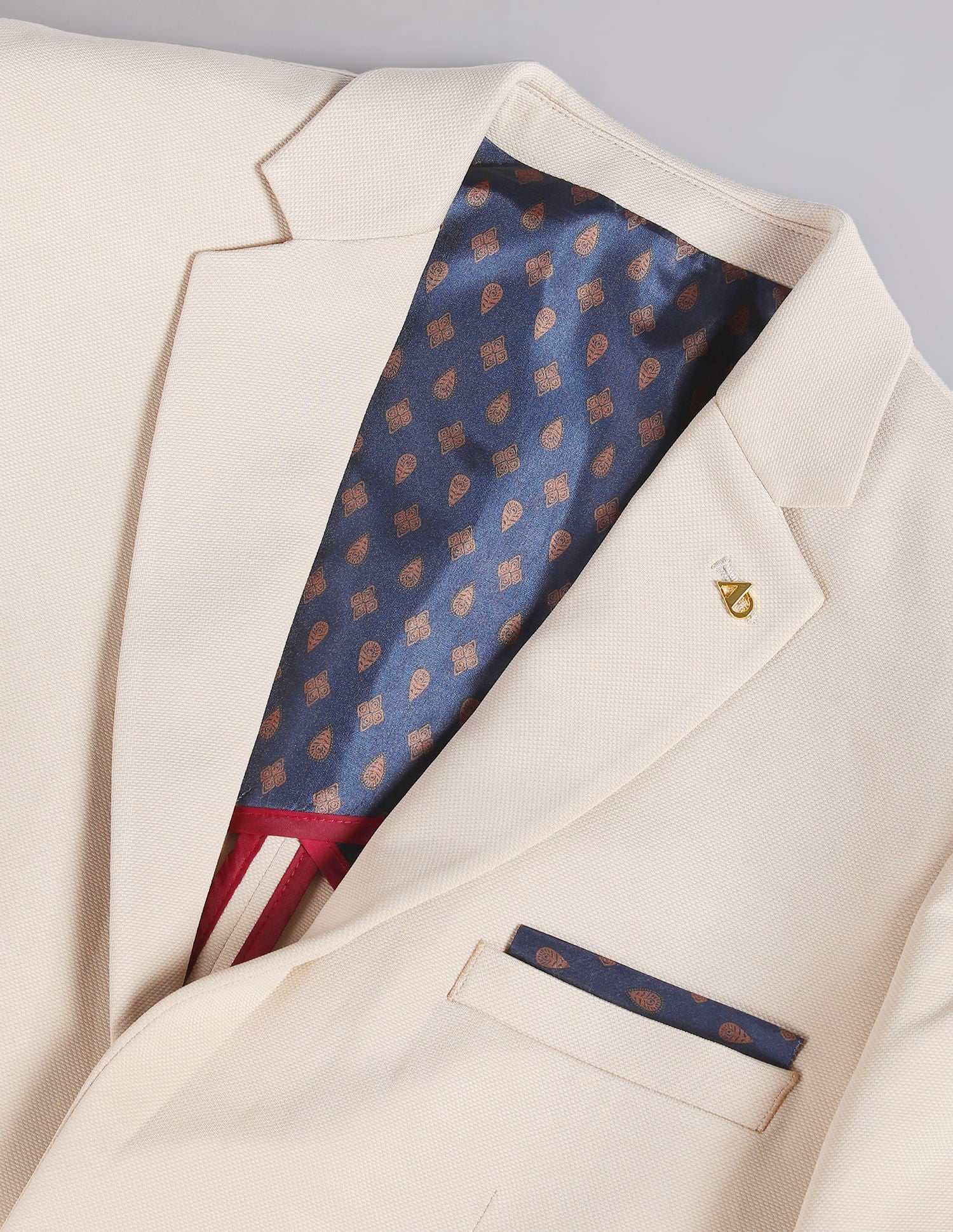 Urban Essential Sartorial Slim Fit Patterned Blazer