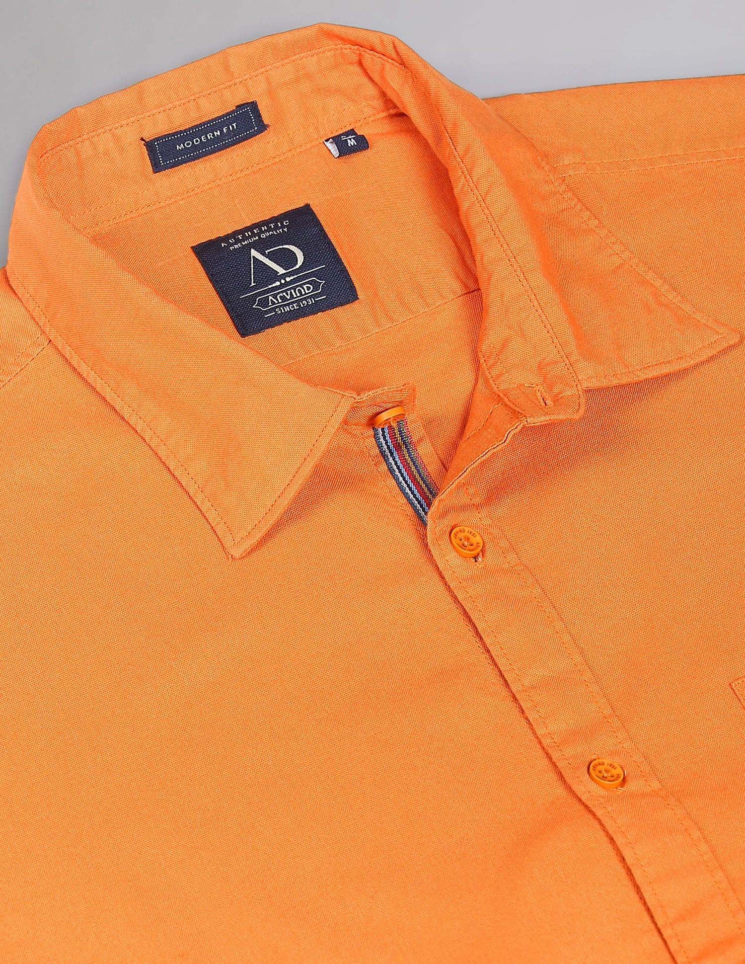 Classic Slim Fit Soladel UV Stretch Oxford Casual Shirt