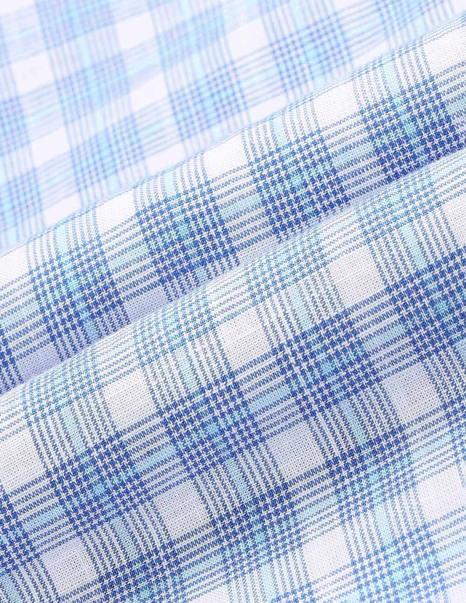 City Chronicles Modern Slim Fit Tartan Checked Shirt