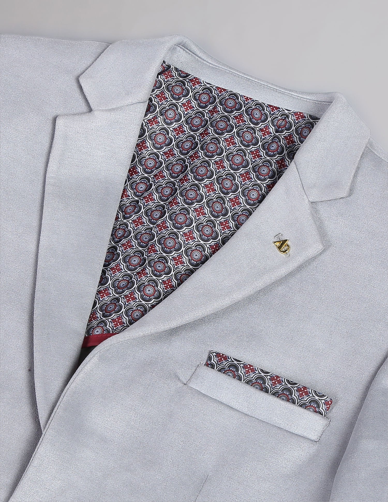Style Vault Solid Performix Knit Blazer