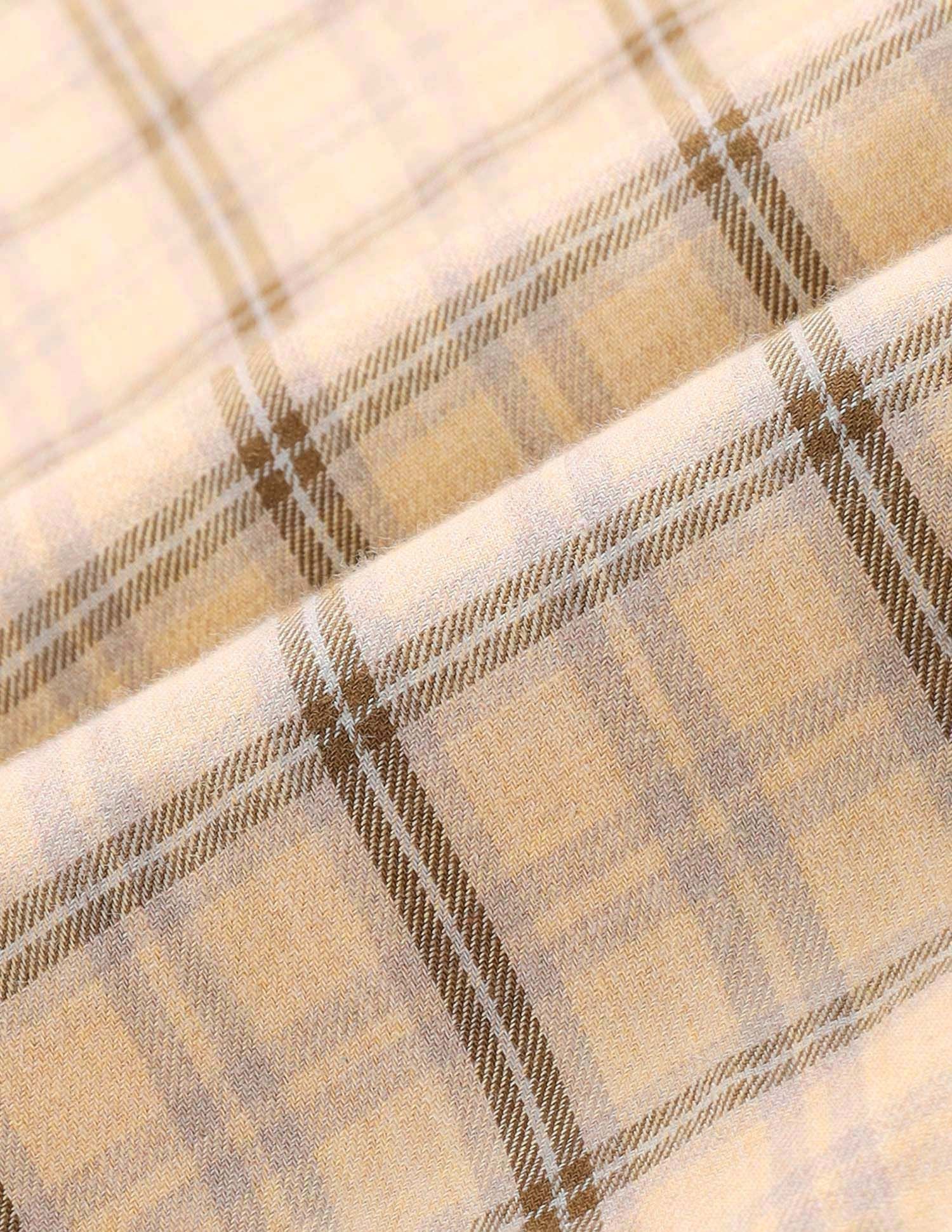 City Chronicles Modern Slim Fit Tartan Checked Shirt