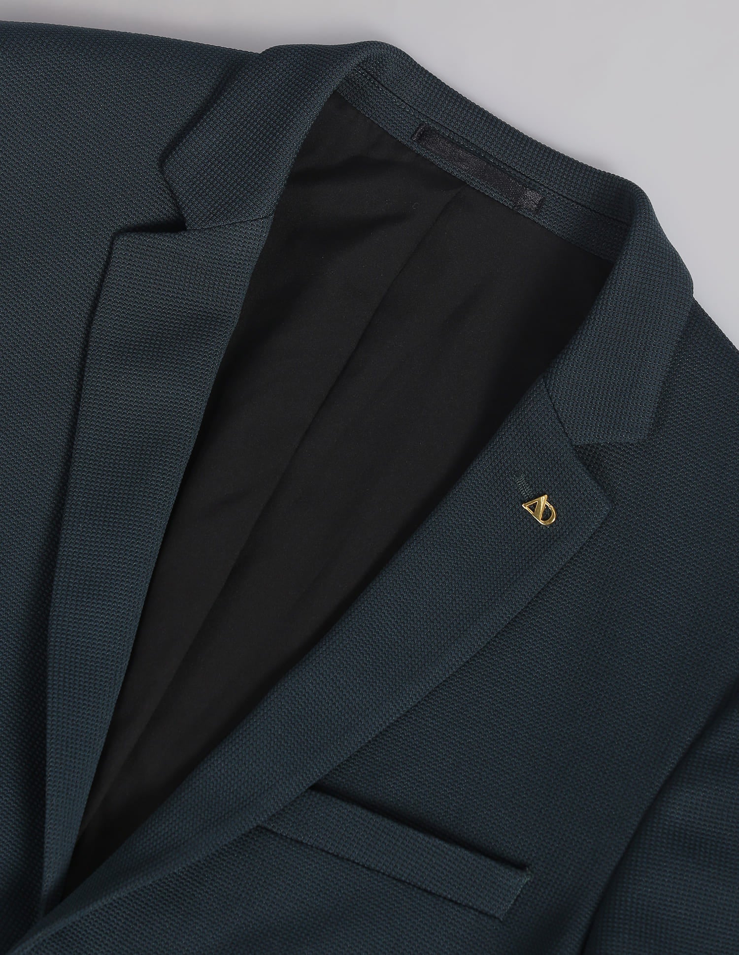 Statement Powered Slim Fit Knit Blazer