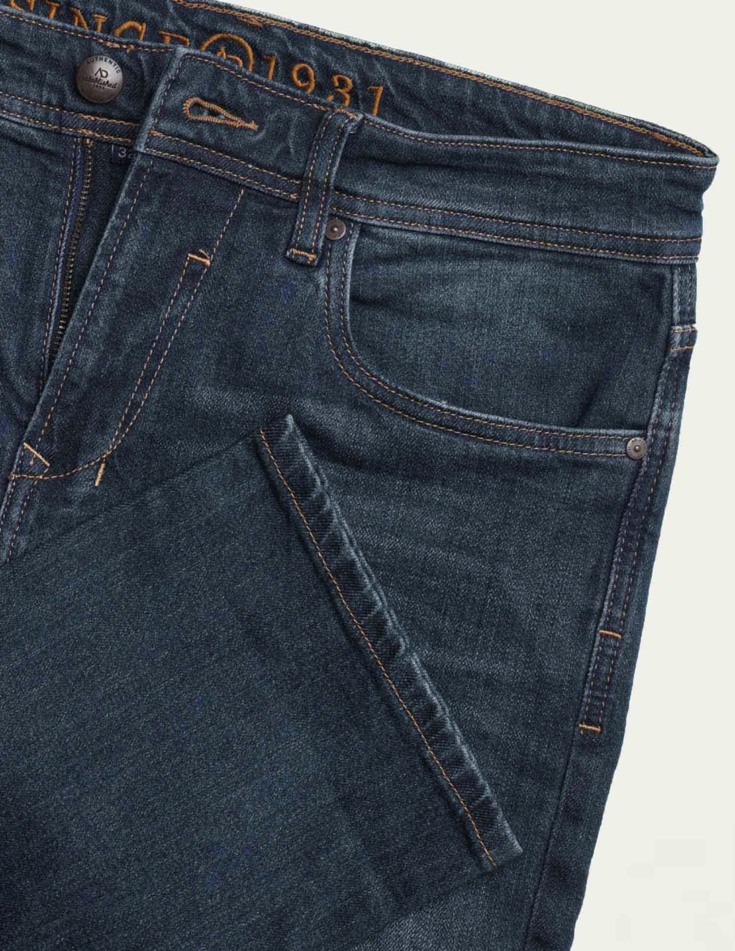 Adventure-ready Mid Rise Slim Fit Jeans