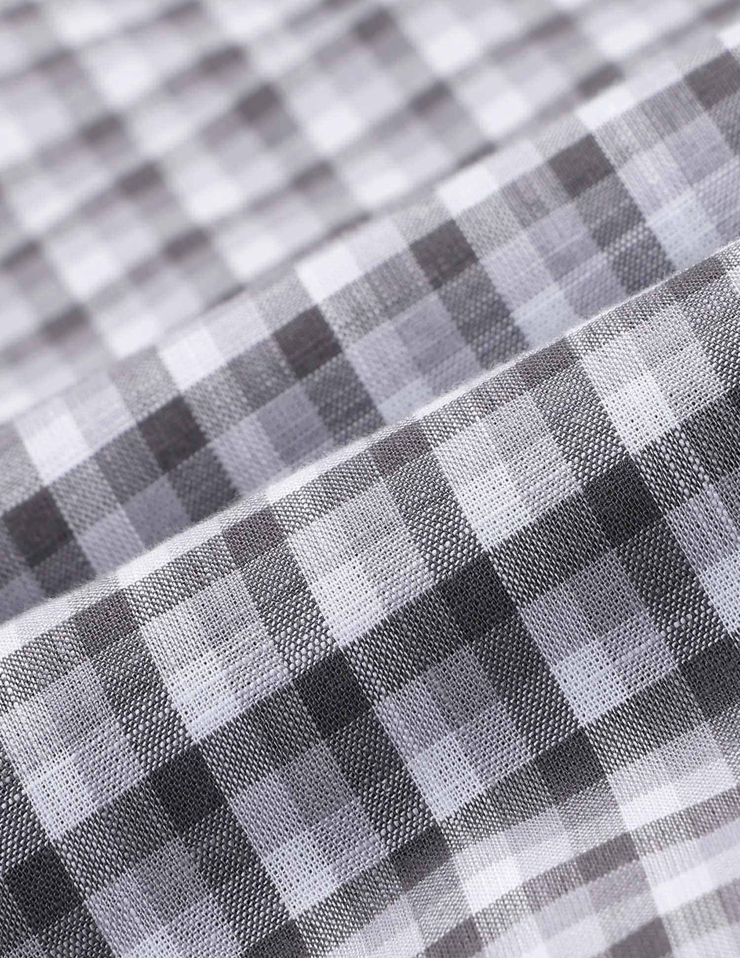 City Chronicles Modern Slim Fit Tartan Checked Shirt