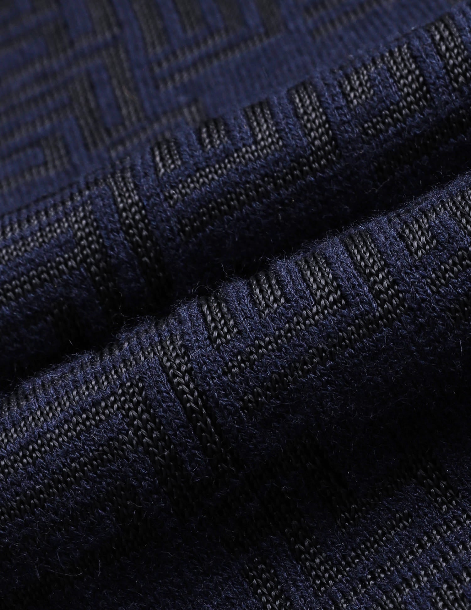 Geometric-Patterned-Regular-Fit-Sweater