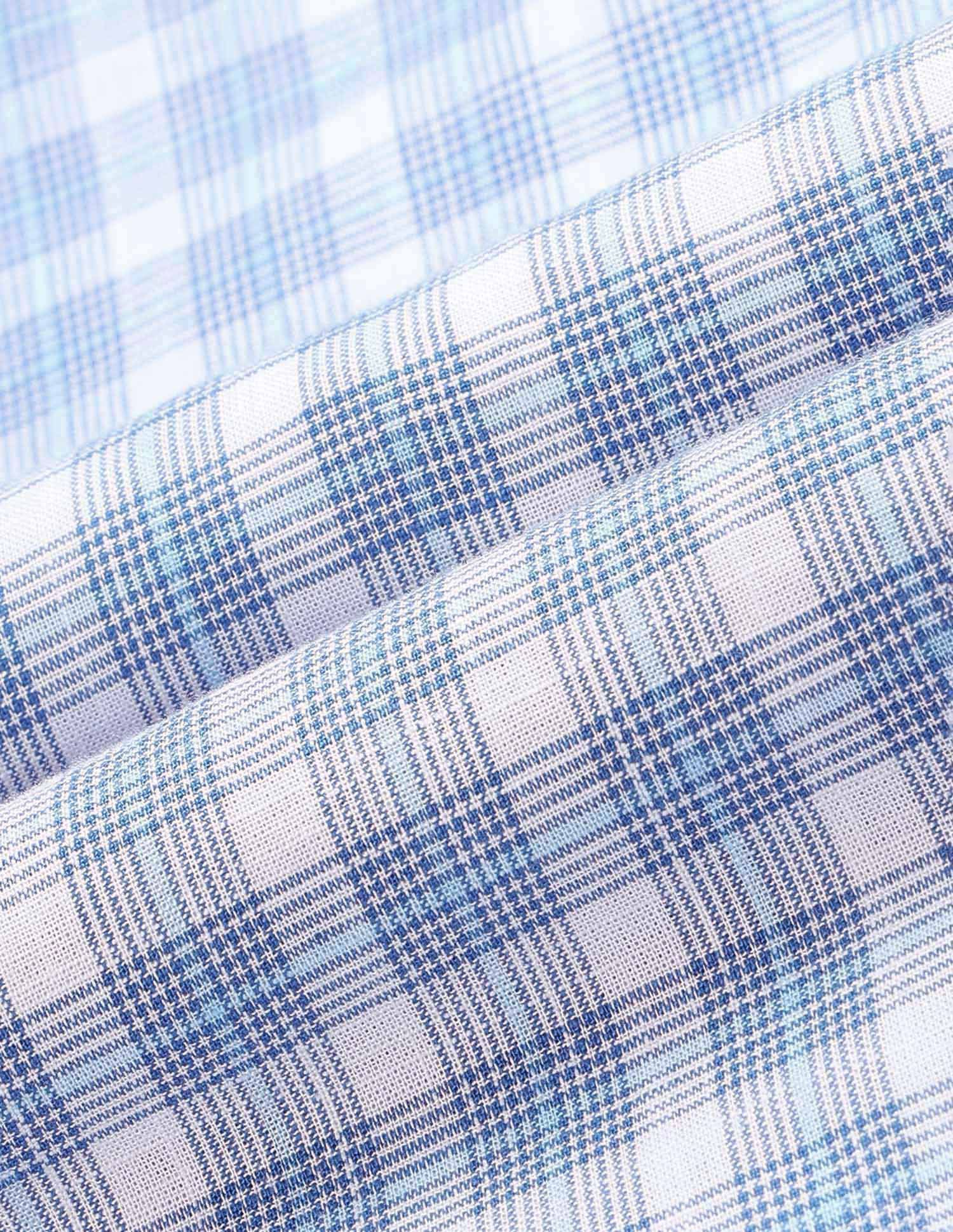 City Chronicles Modern Slim Fit Tartan Checked Shirt