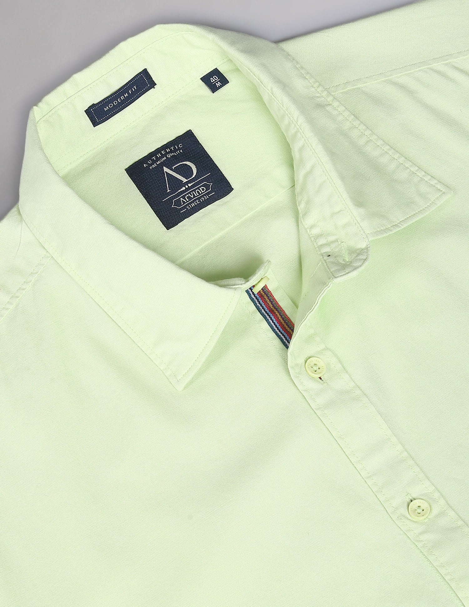 Classic Slim Fit Soladel UV Stretch Oxford Casual Shirt